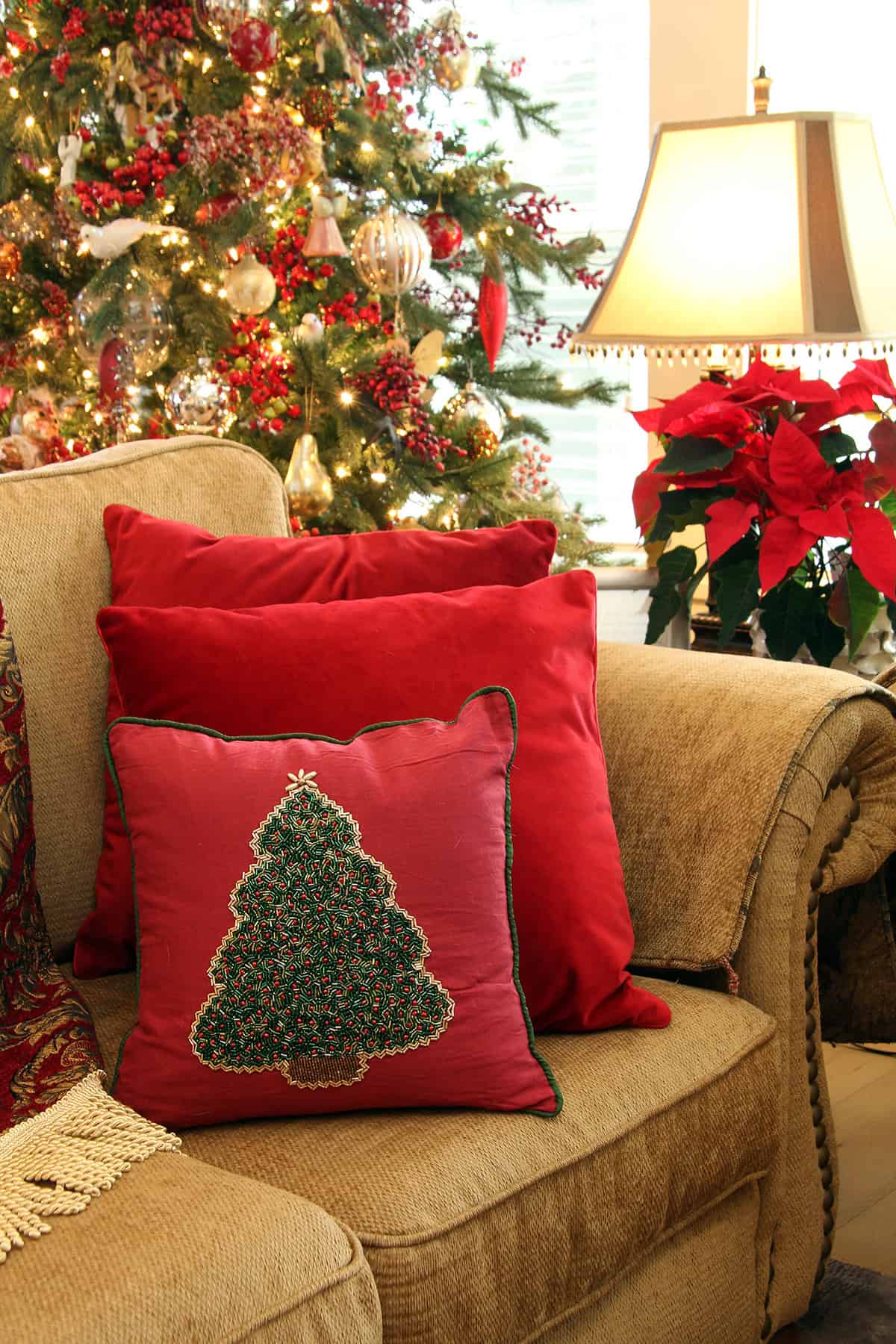 Cozy Throw and Pillow Swap