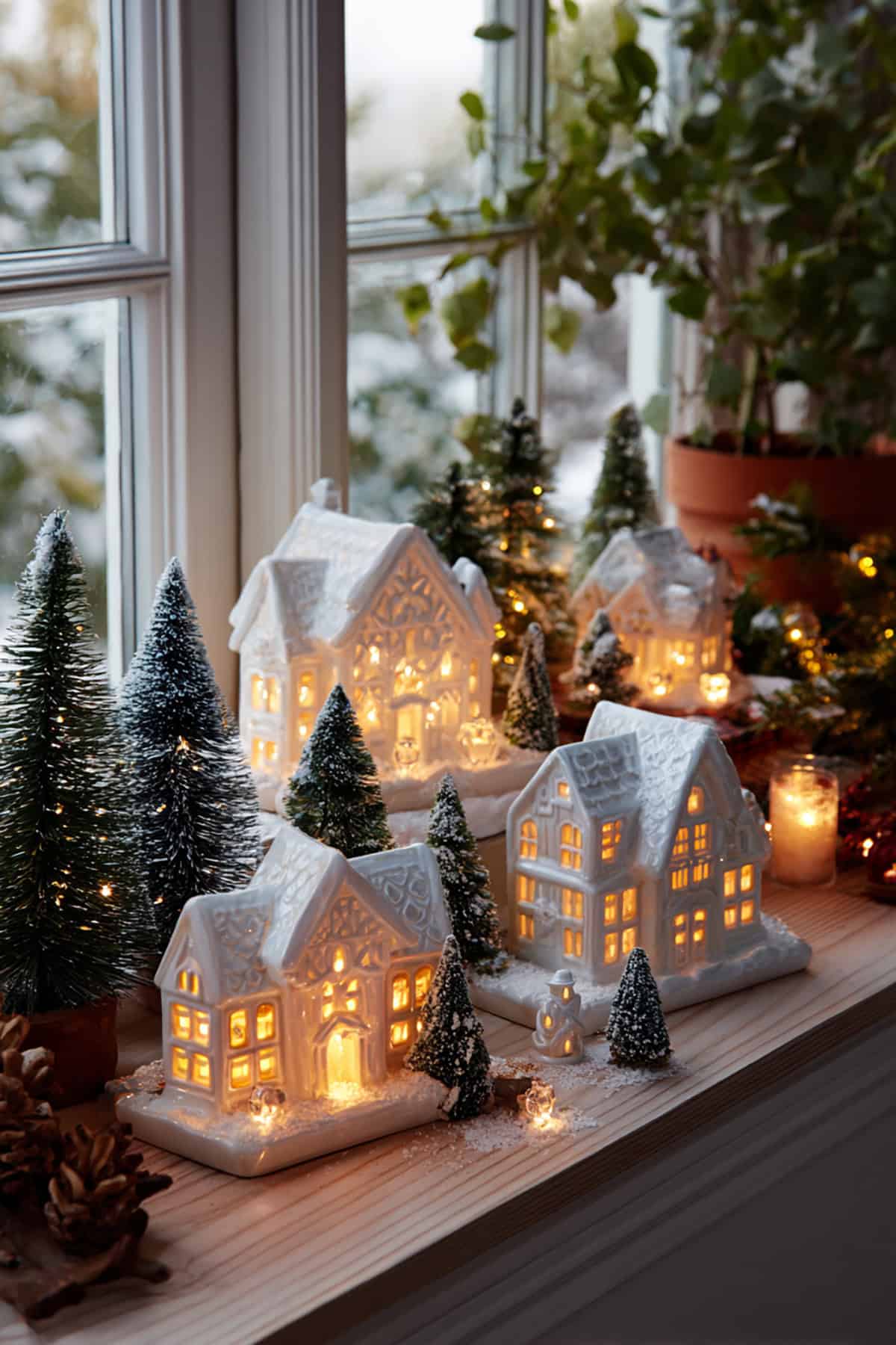 Craft a Miniature Village on the Windowsill