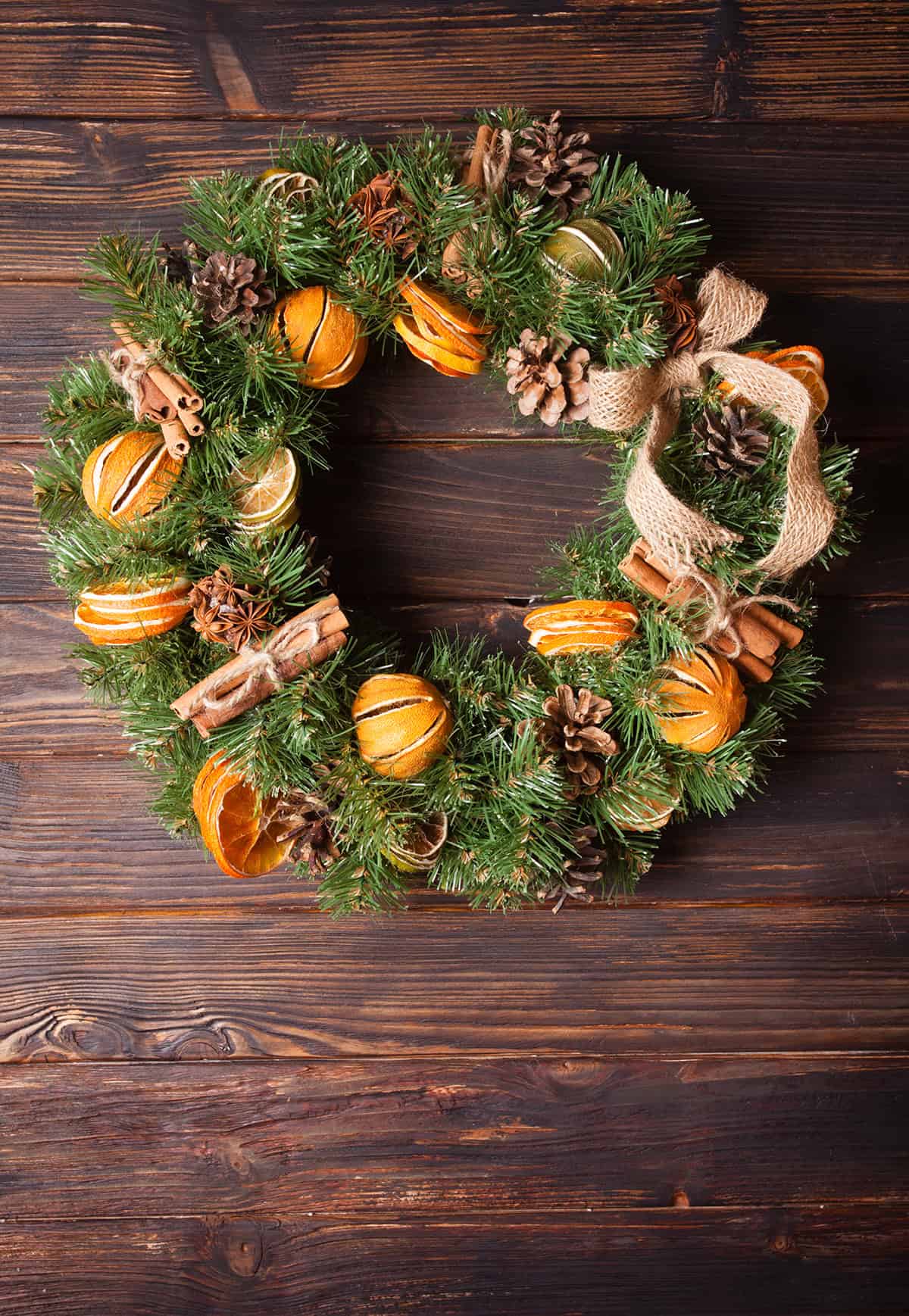 Dried Citrus and Cinnamon Wreath