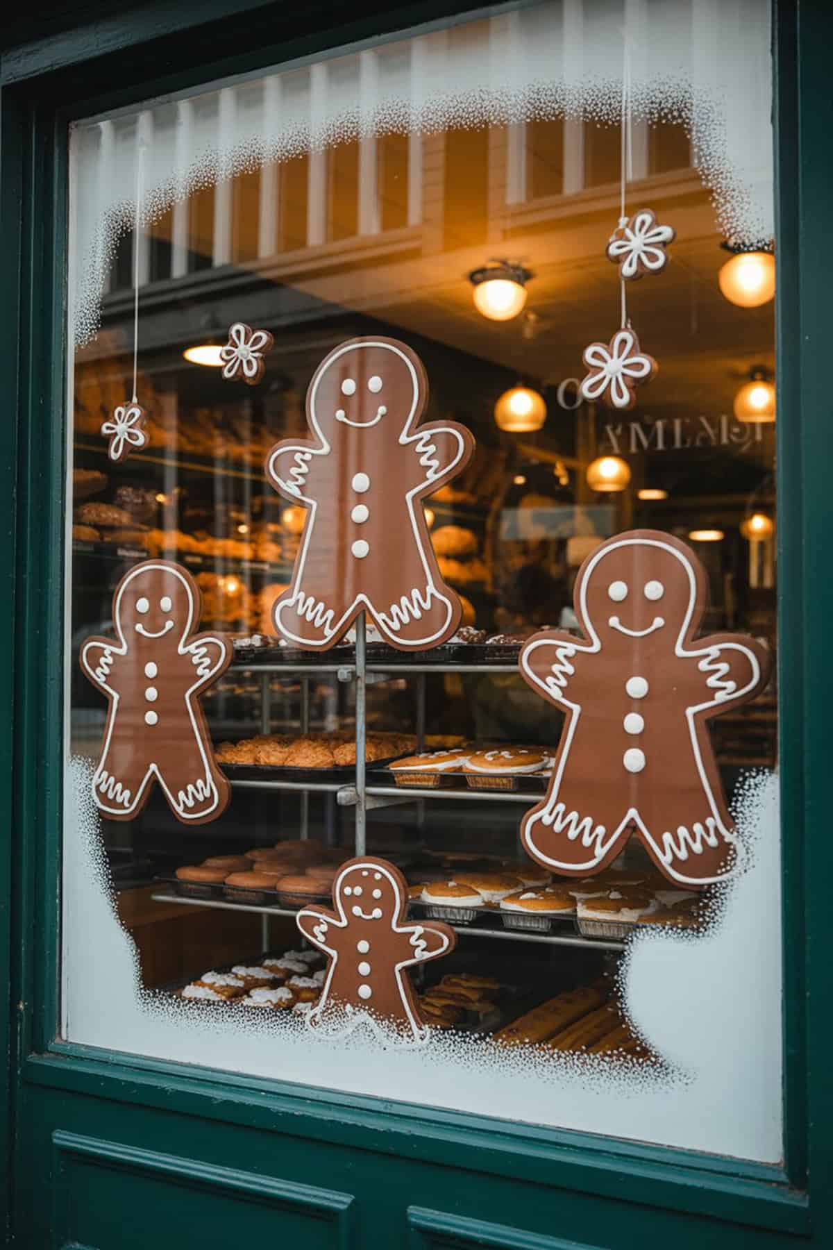 Gingerbread Bakery Window