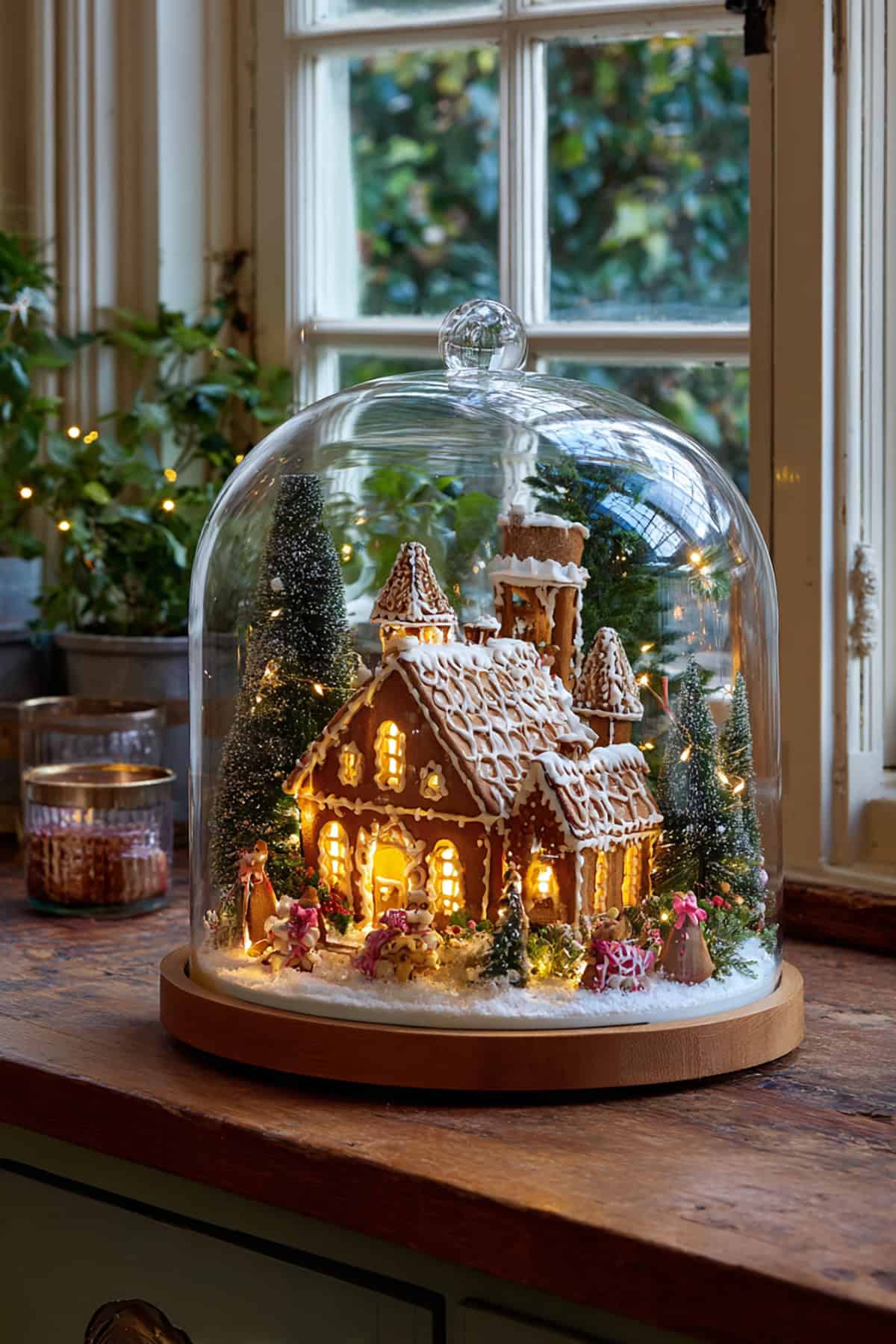 Gingerbread Cottage Diorama