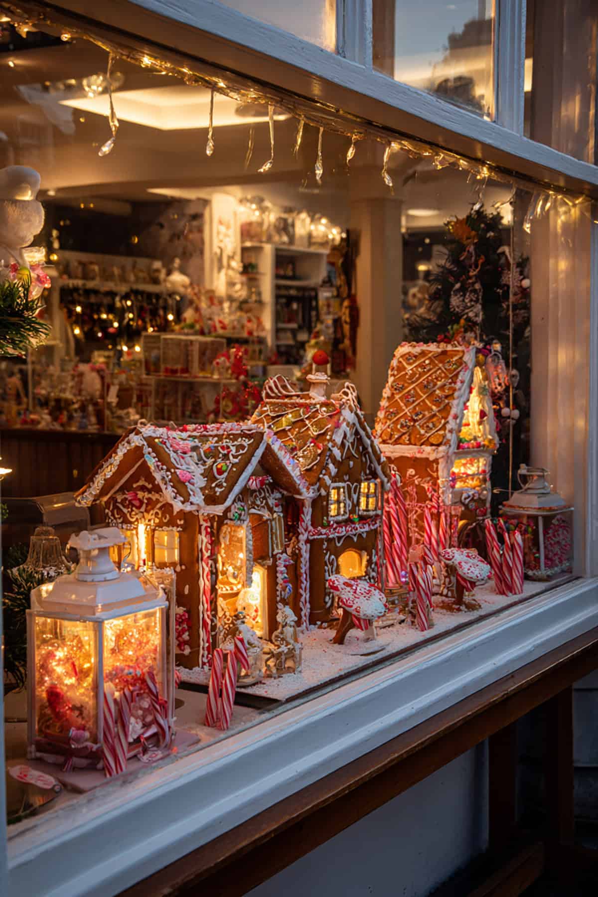 Gingerbread Window Display