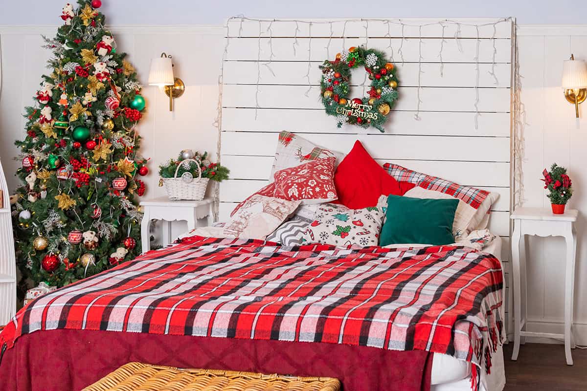 Layer Cozy Plaids and Cheerful Colors