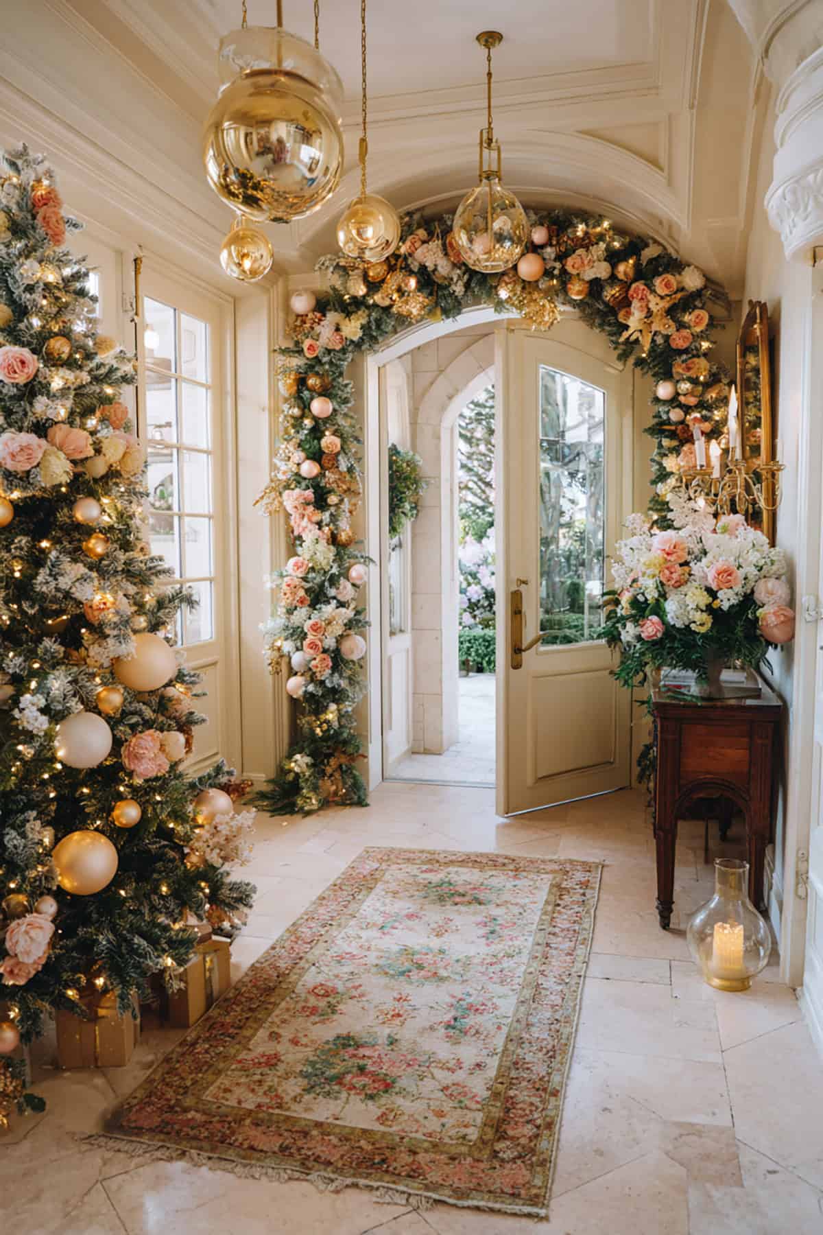 Soft Pastel Entryway