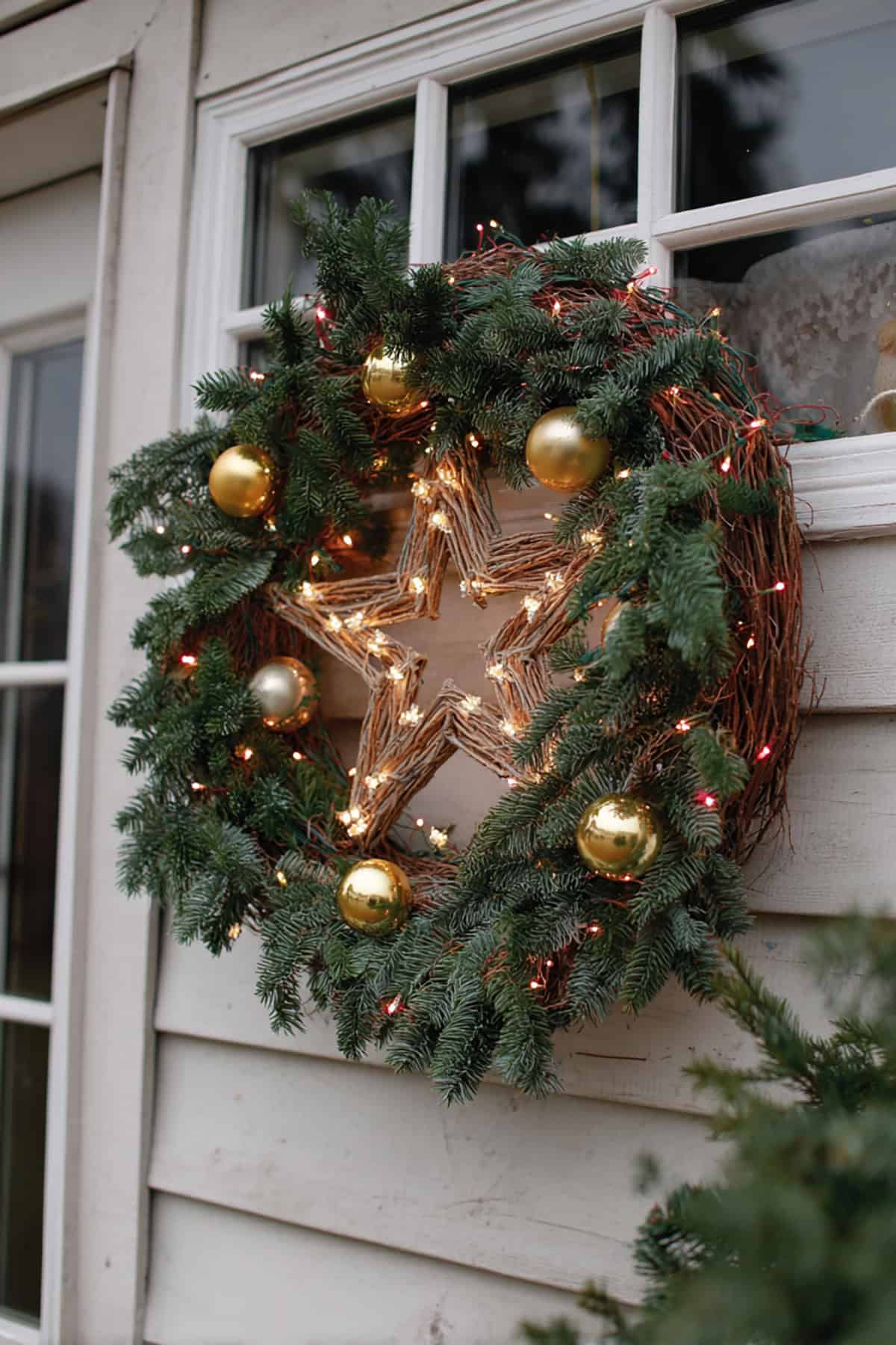 Star Shaped Wreath