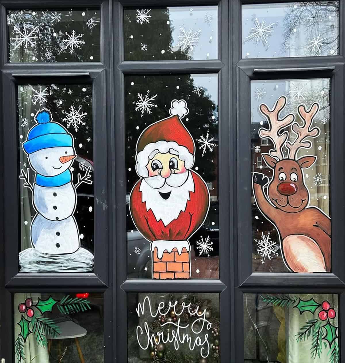 Three Characters and a Warm Greeting