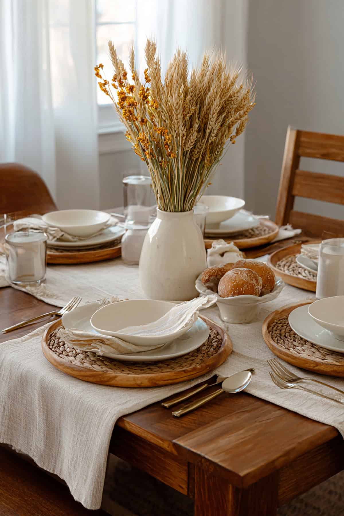 Wheat and Linen Simplicity