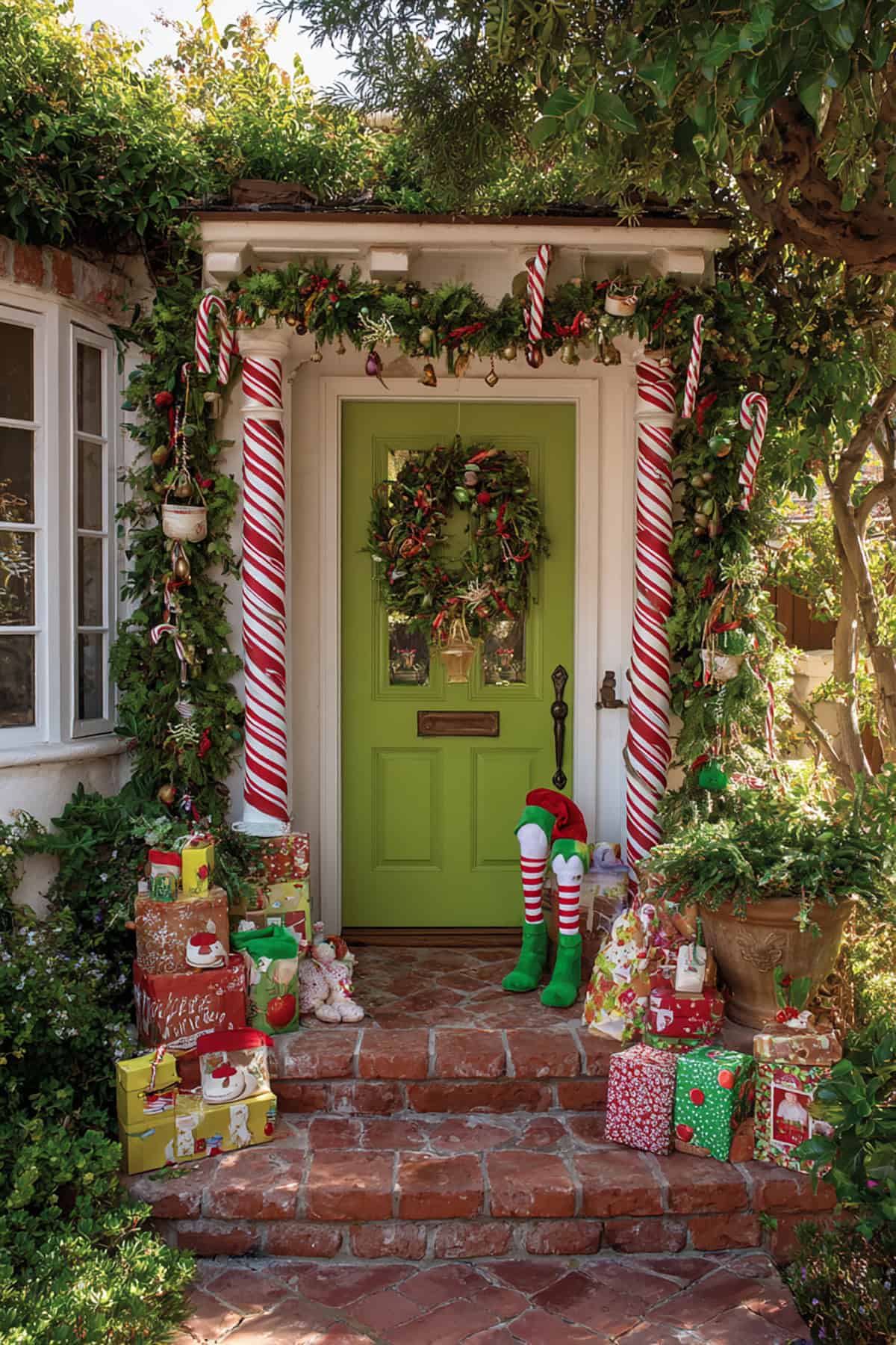 Whimsical Elf Door Design