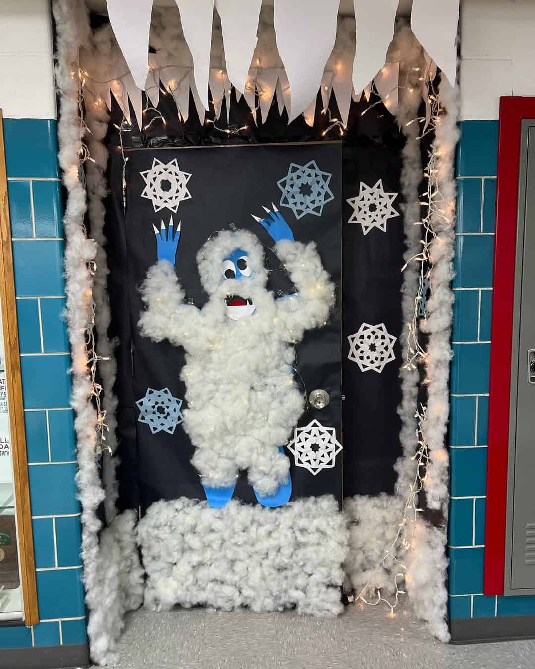 Abominable Snowman Door