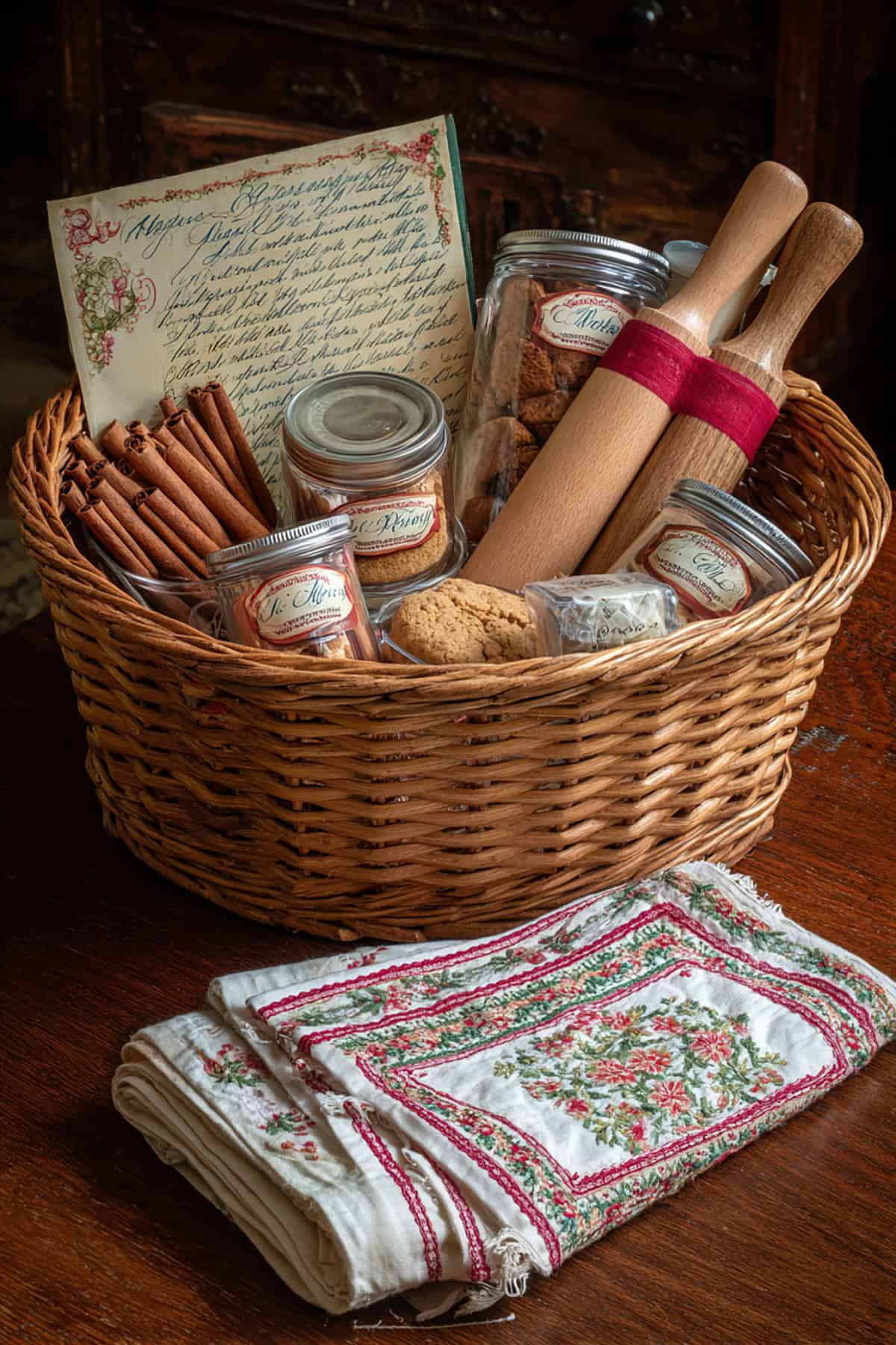 Baking with Grandma Basket