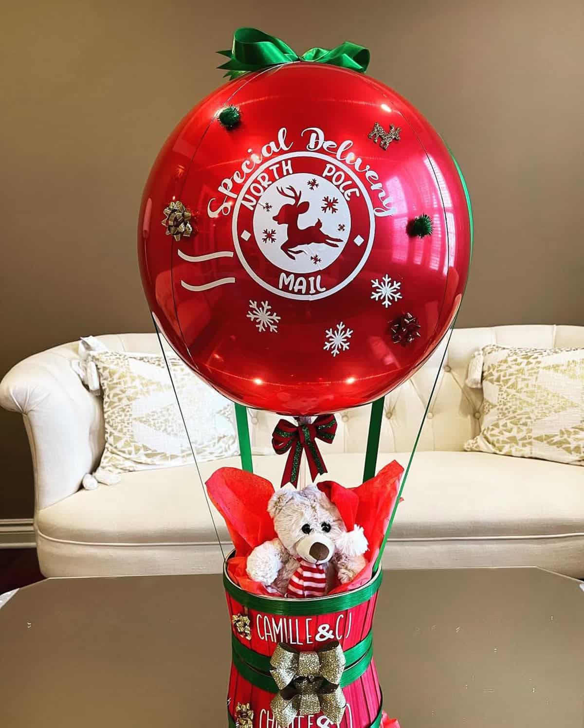 Balloon Delivery Basket