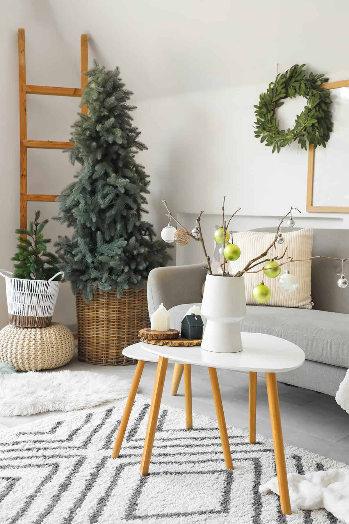 Branches in a Clear Vase