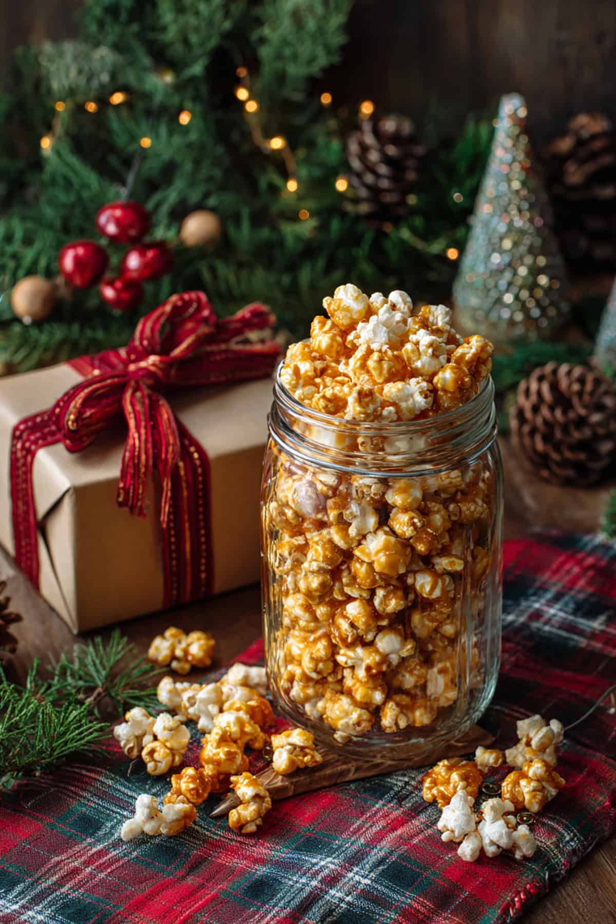 Caramel Popcorn Jar