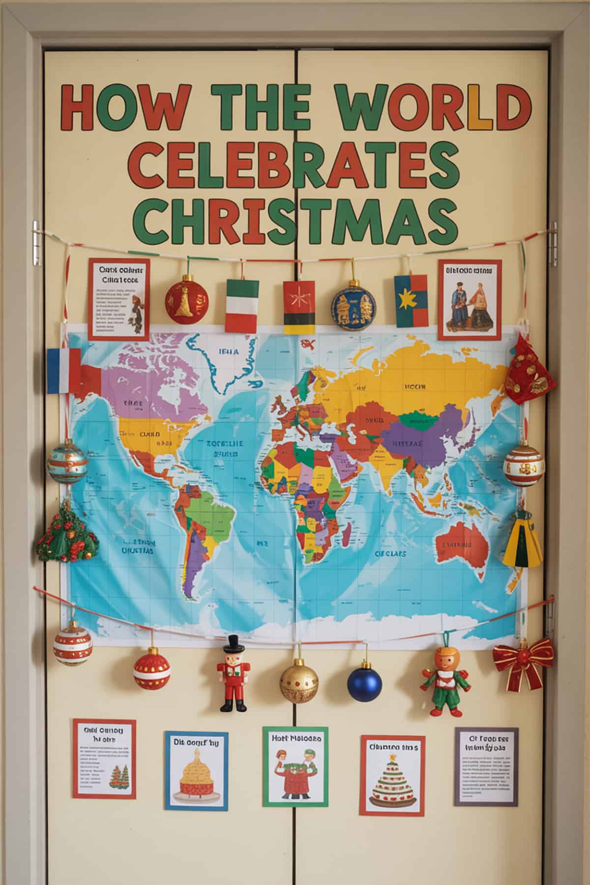 Christmas Around the World Door