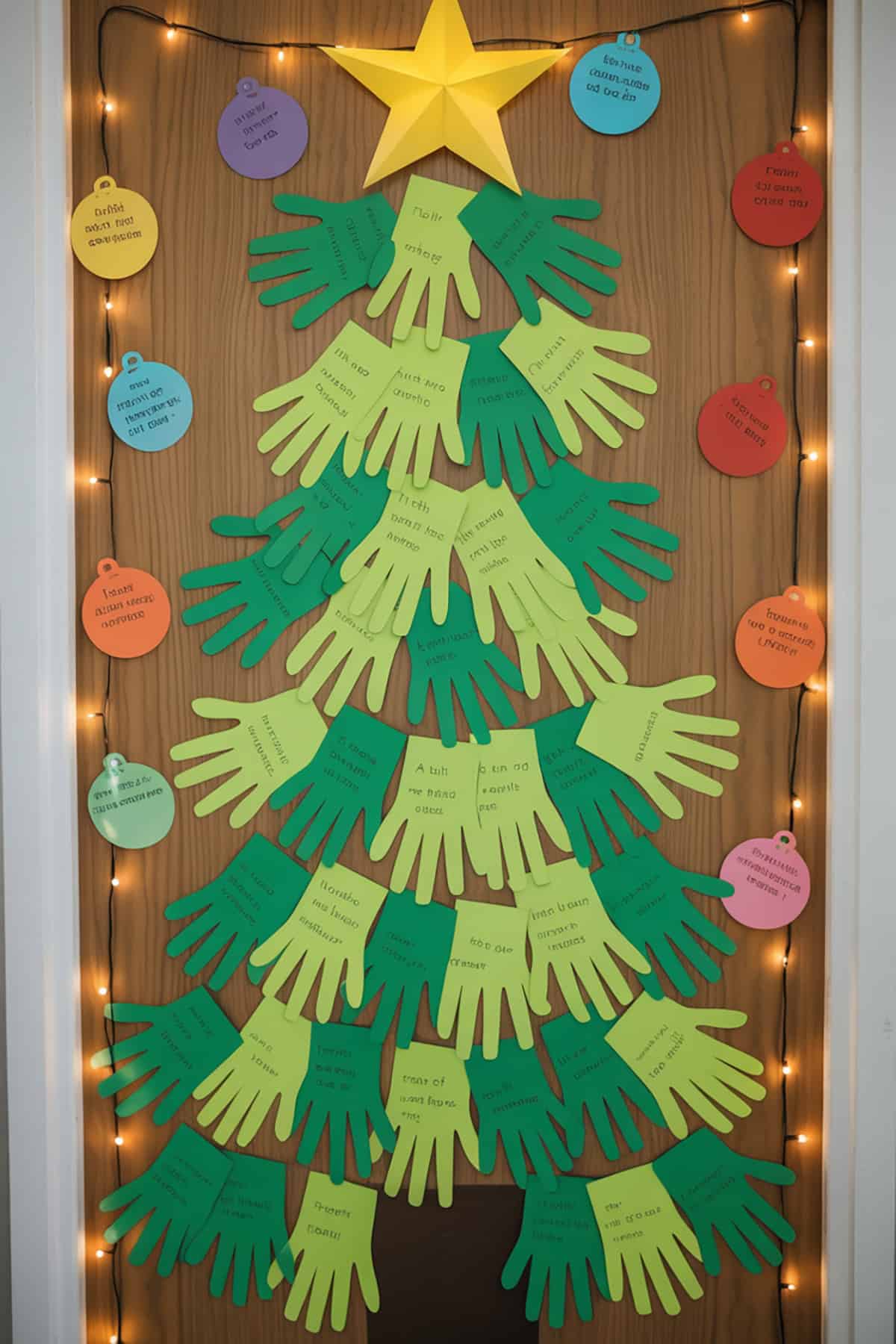 Christmas Tree of Kindness Door