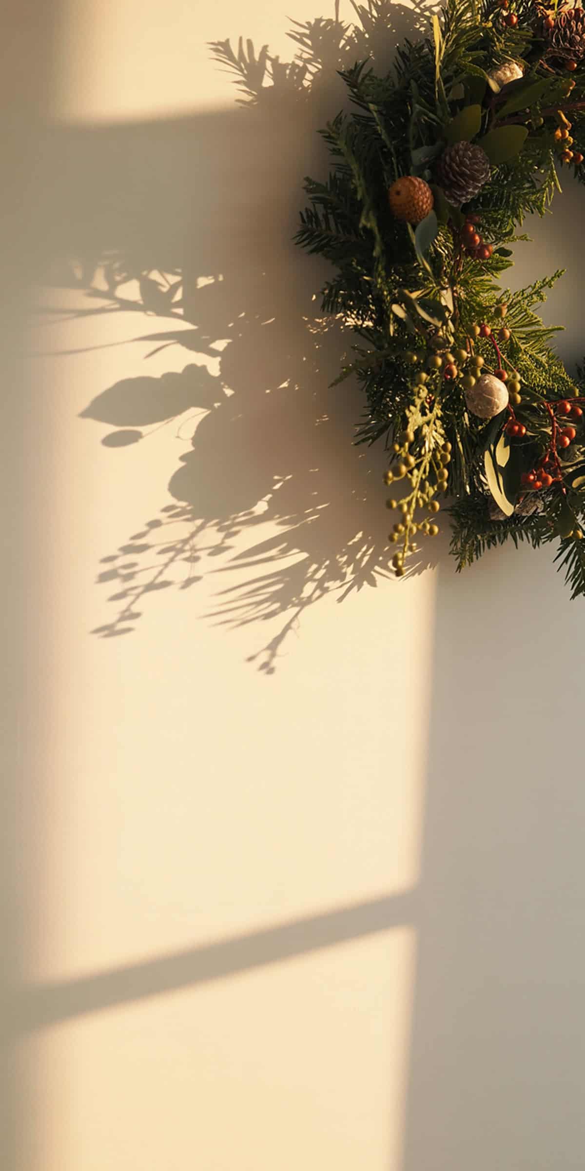Christmas Wreath Shadow