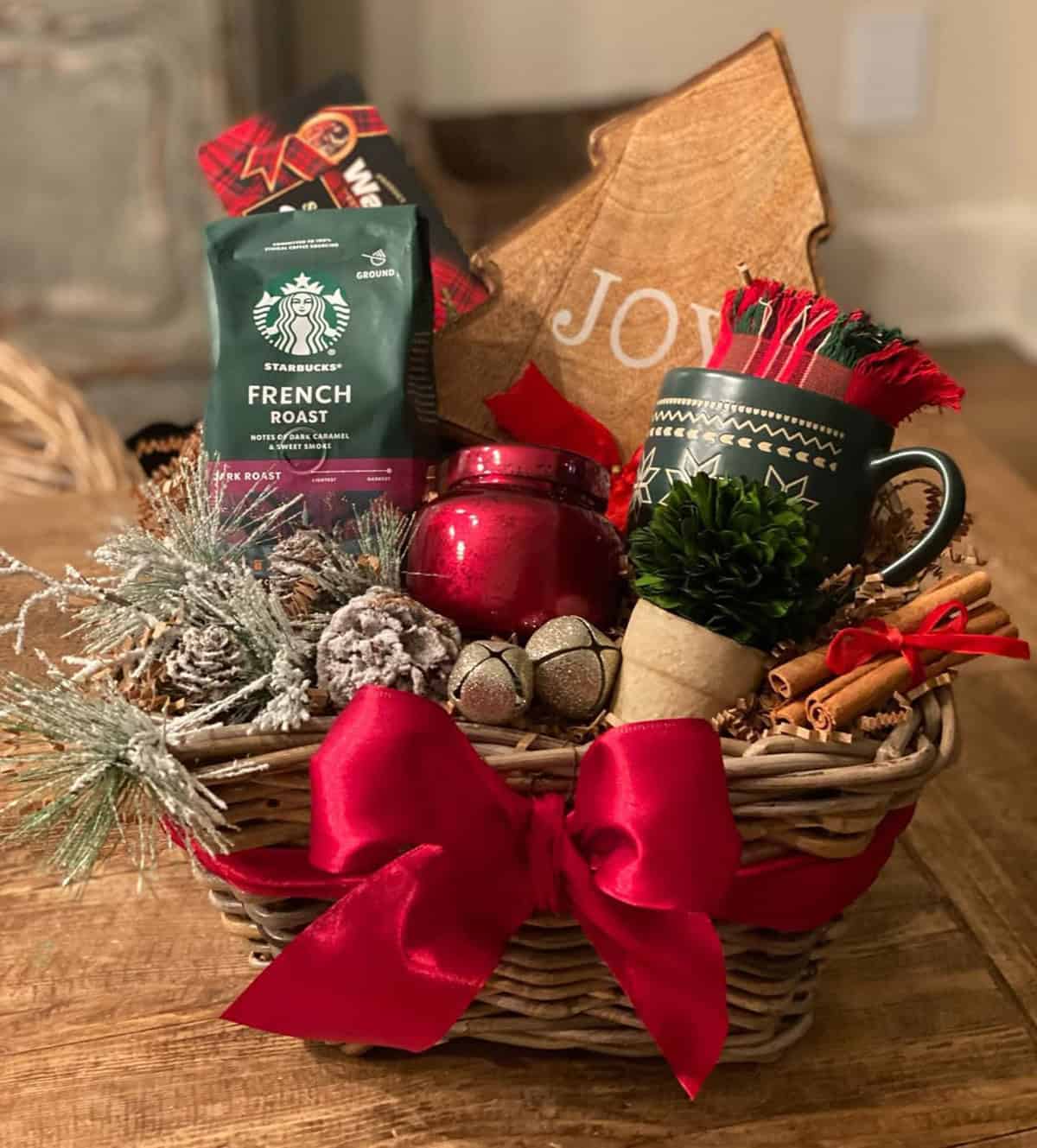 Coffee and Comfort Basket