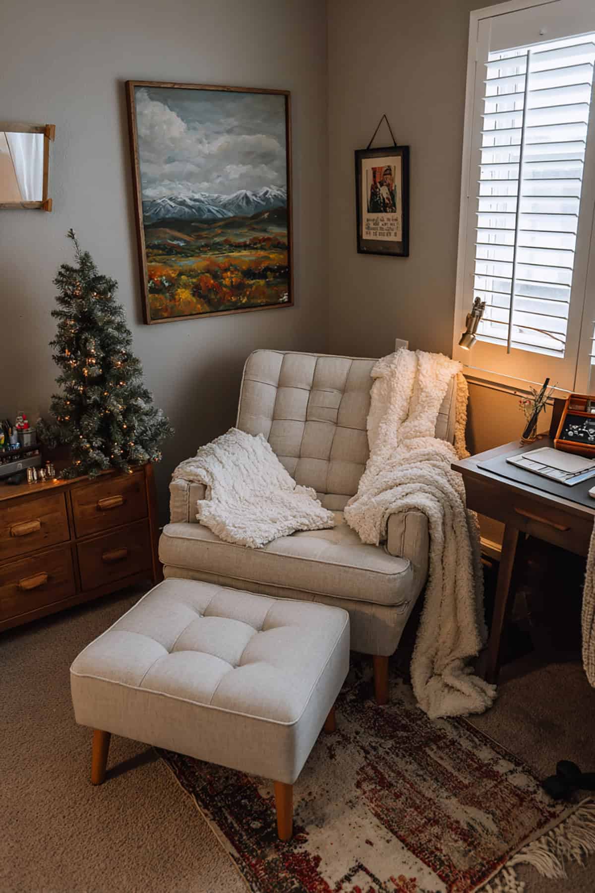 Cozy Corner Seating Area