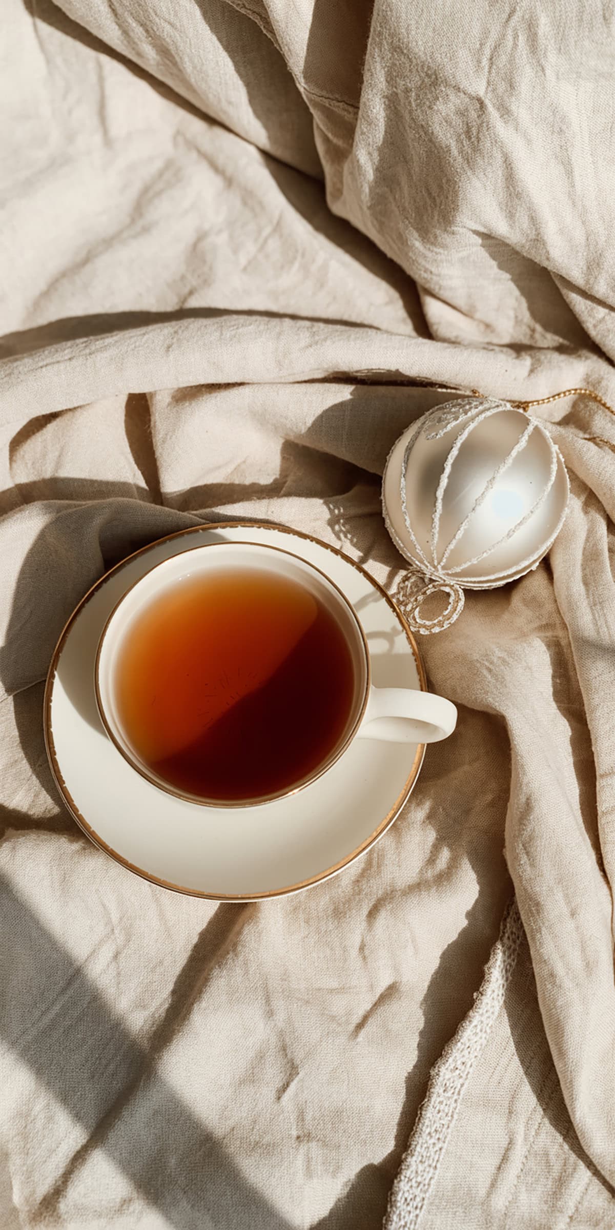 Cup of Tea and Ornament