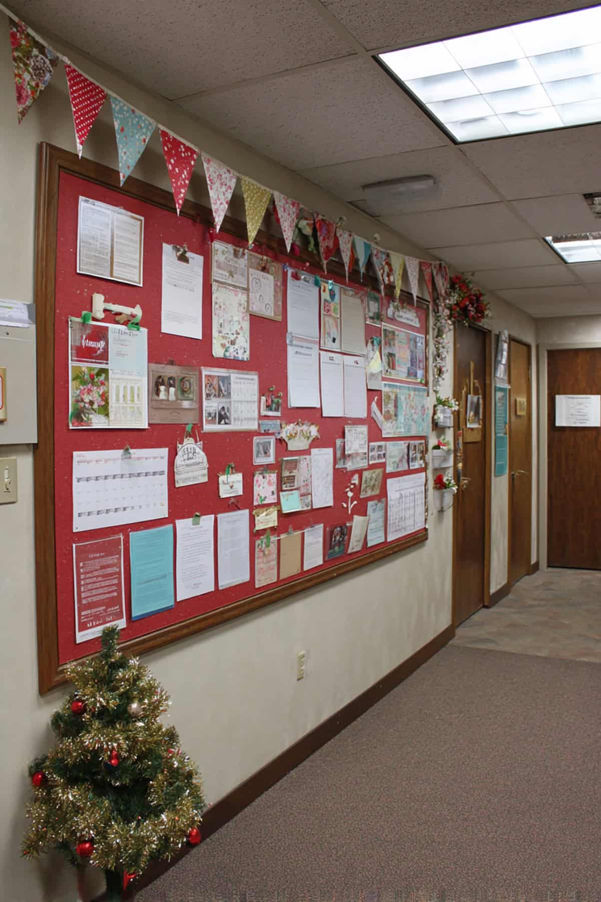 Festive Bulletin Board Refresh