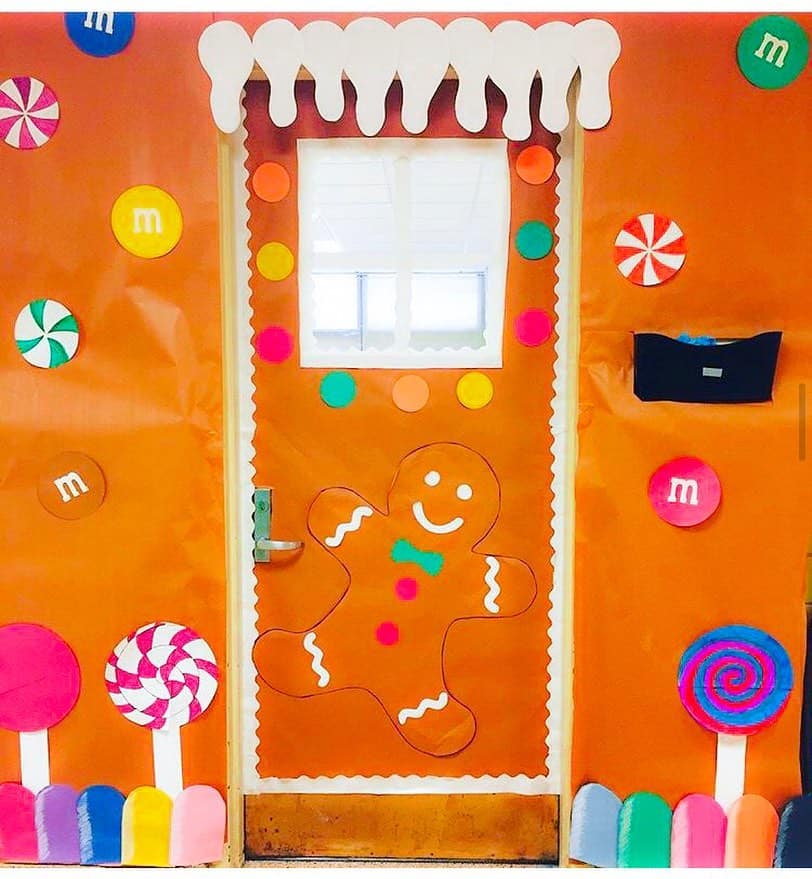 Gingerbread Candy Door