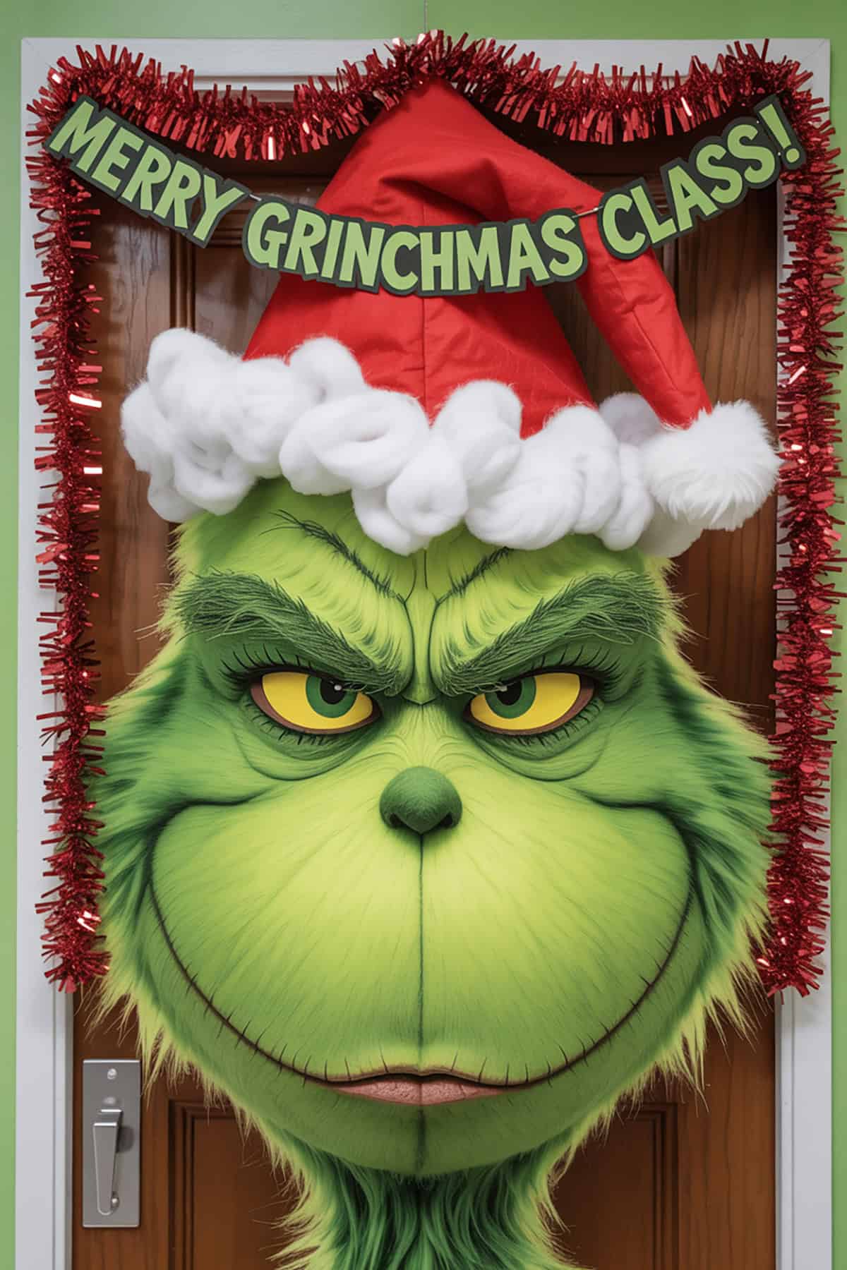 Grinch Classroom Door
