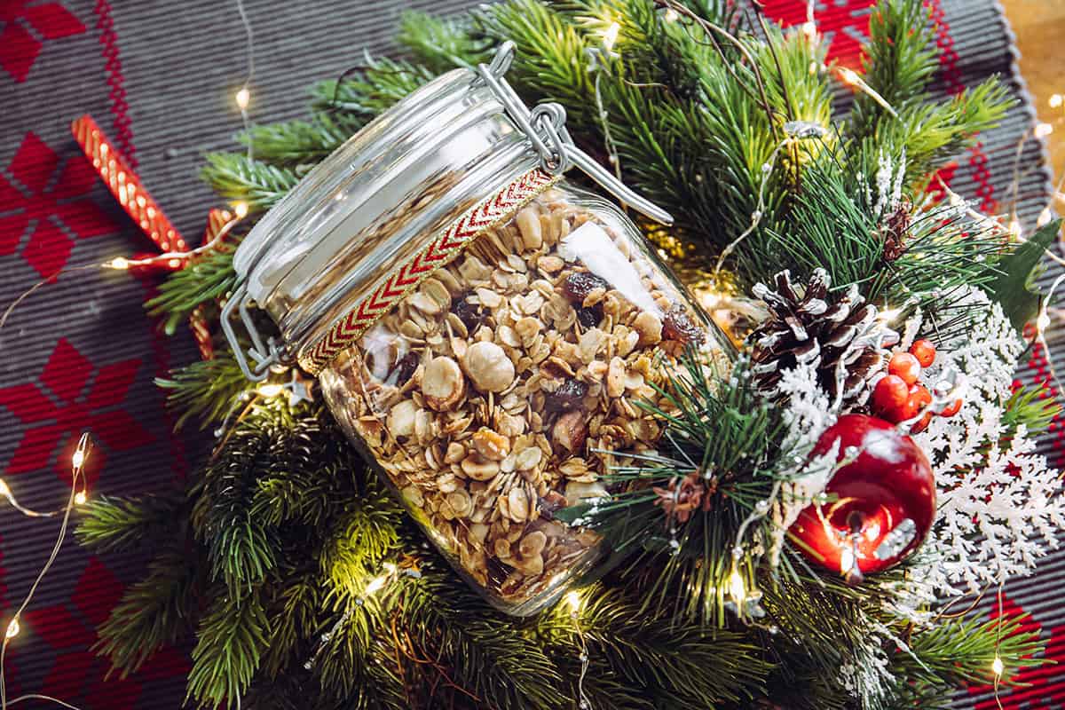 Holiday Snack Jar