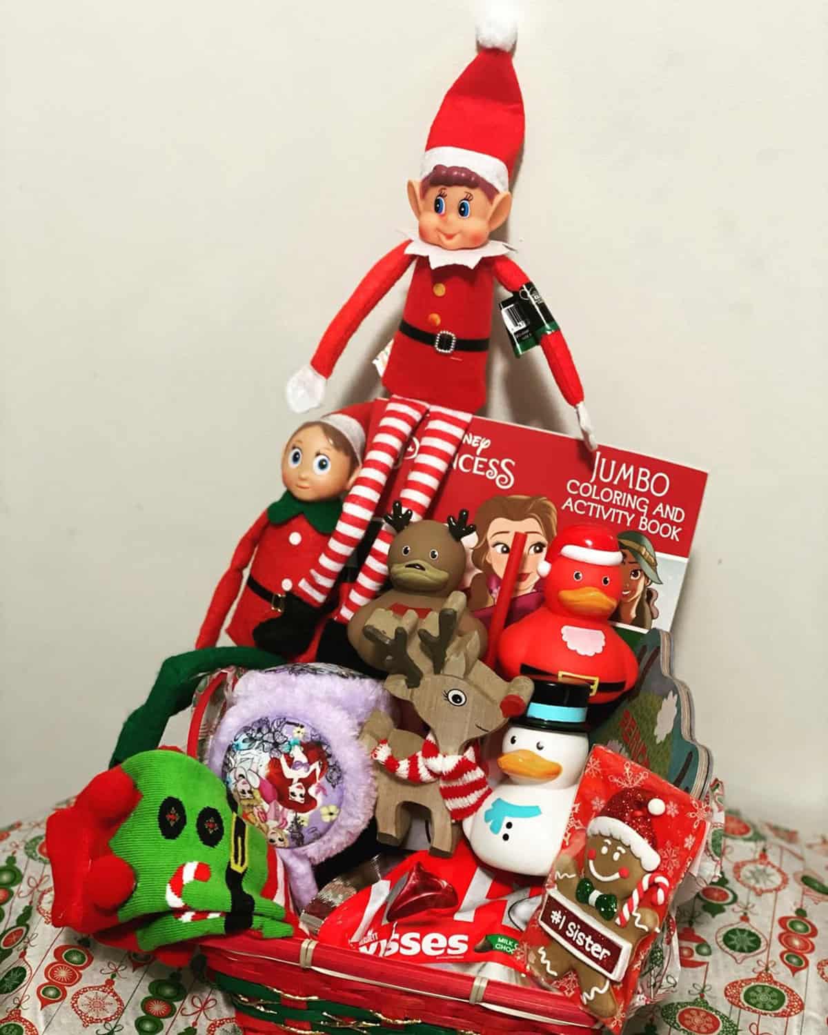 Kids’ Christmas Activity Basket