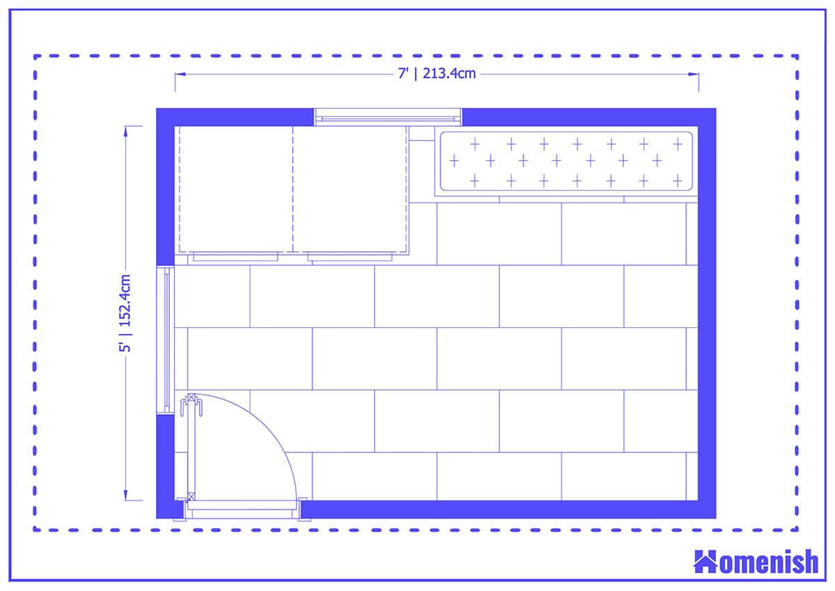 Laundry and Boot Room Layout & Floor Plan
