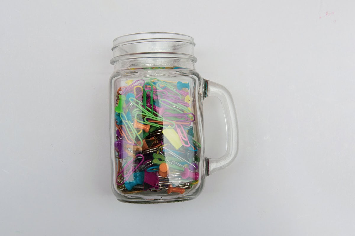 Office Supply Jar