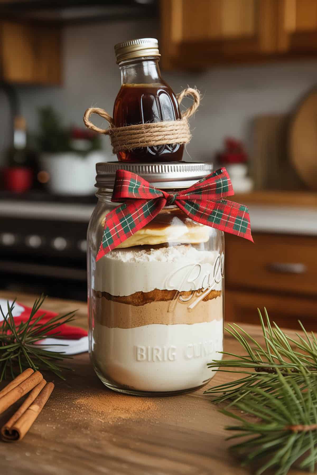 Pancake Breakfast Jar