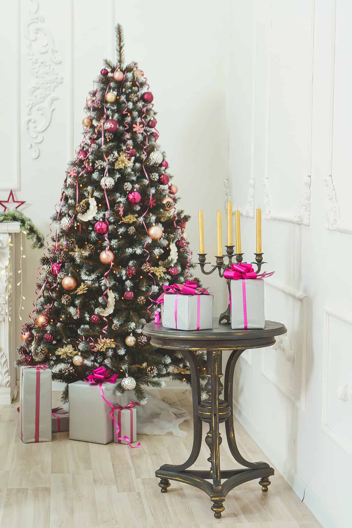 Pink Ribbon Gifts and Rose Toned Tree