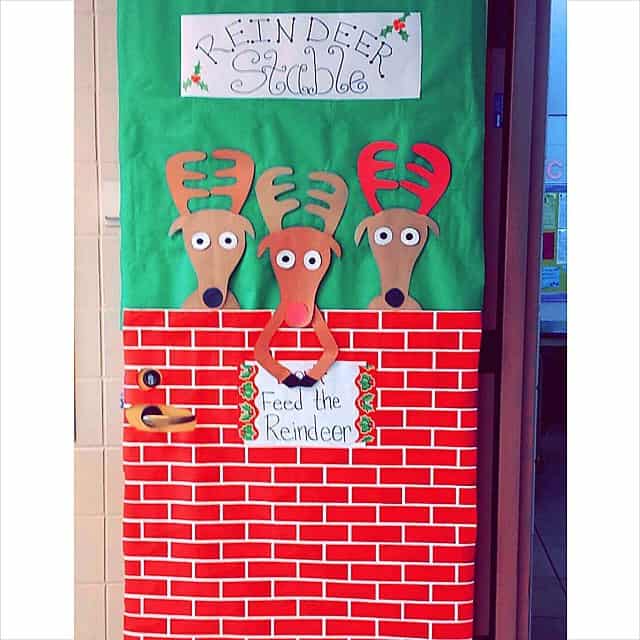 Reindeer Stable Door
