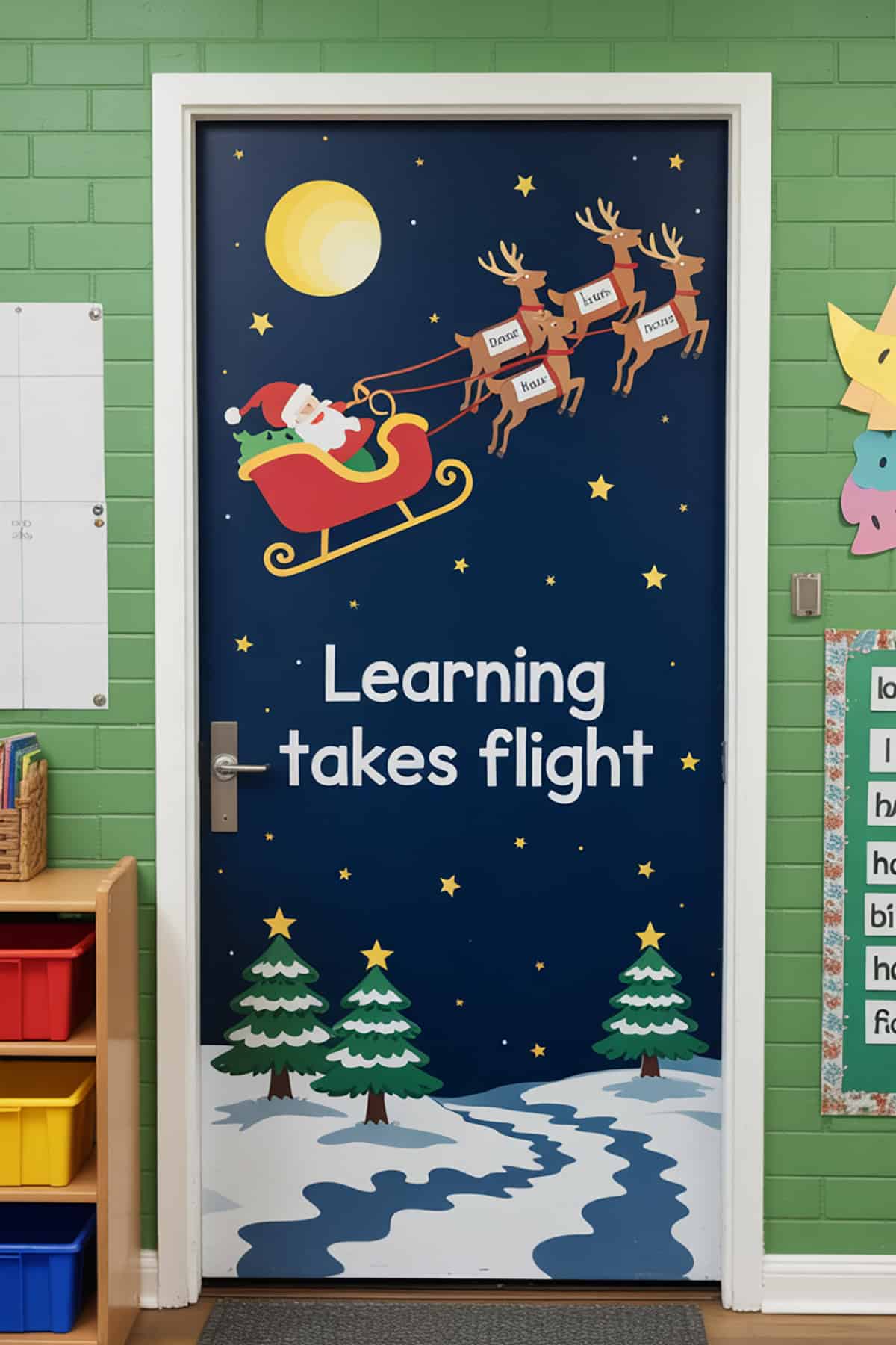 Santa’s Sleigh Door