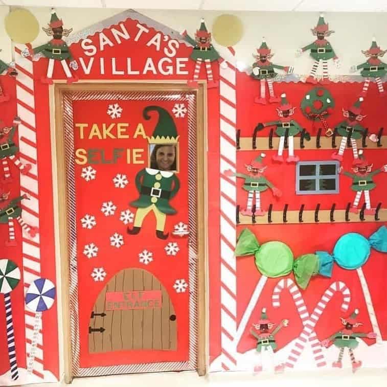Santa’s Village Selfie Door