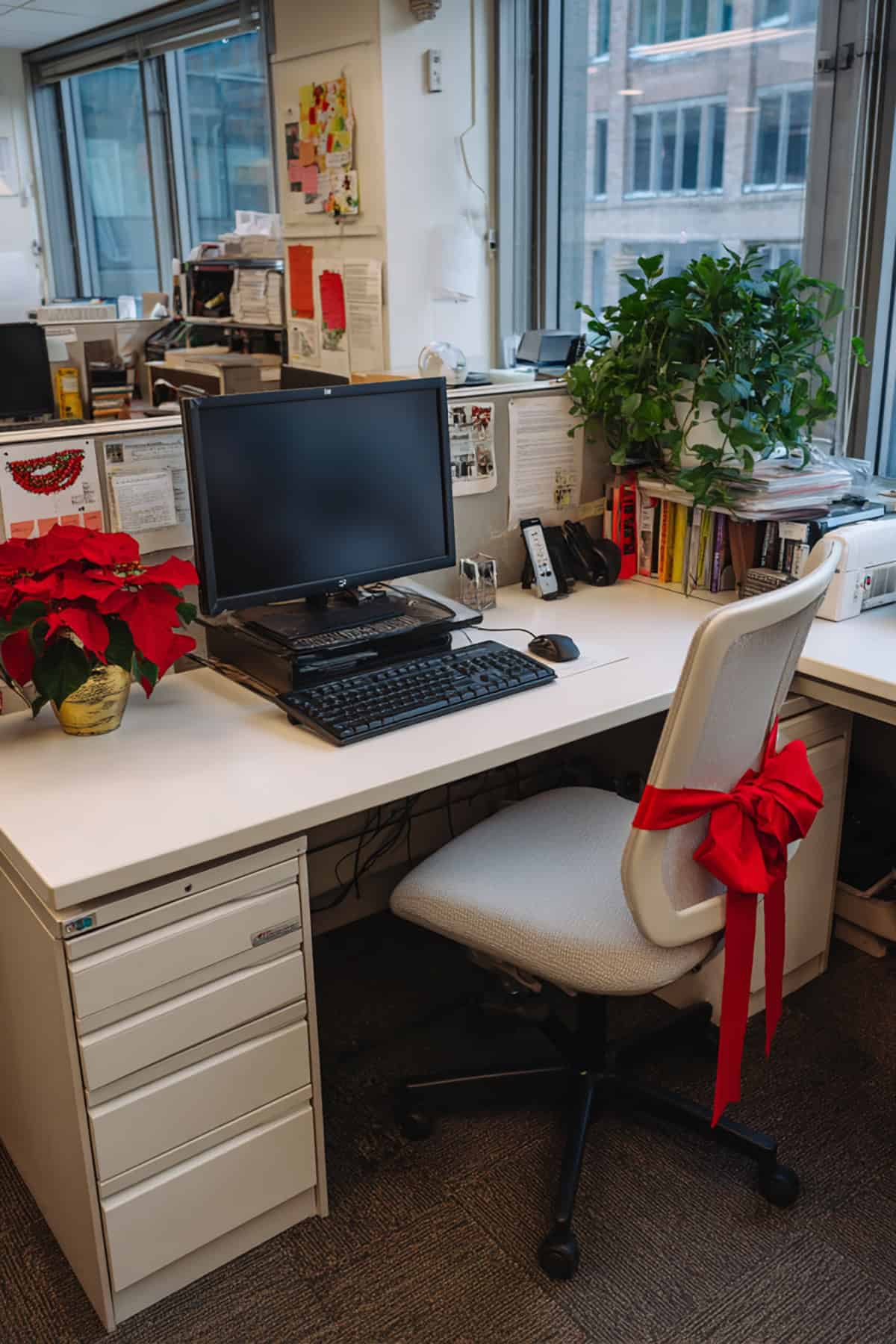 Simple Red and Green Desk Edits