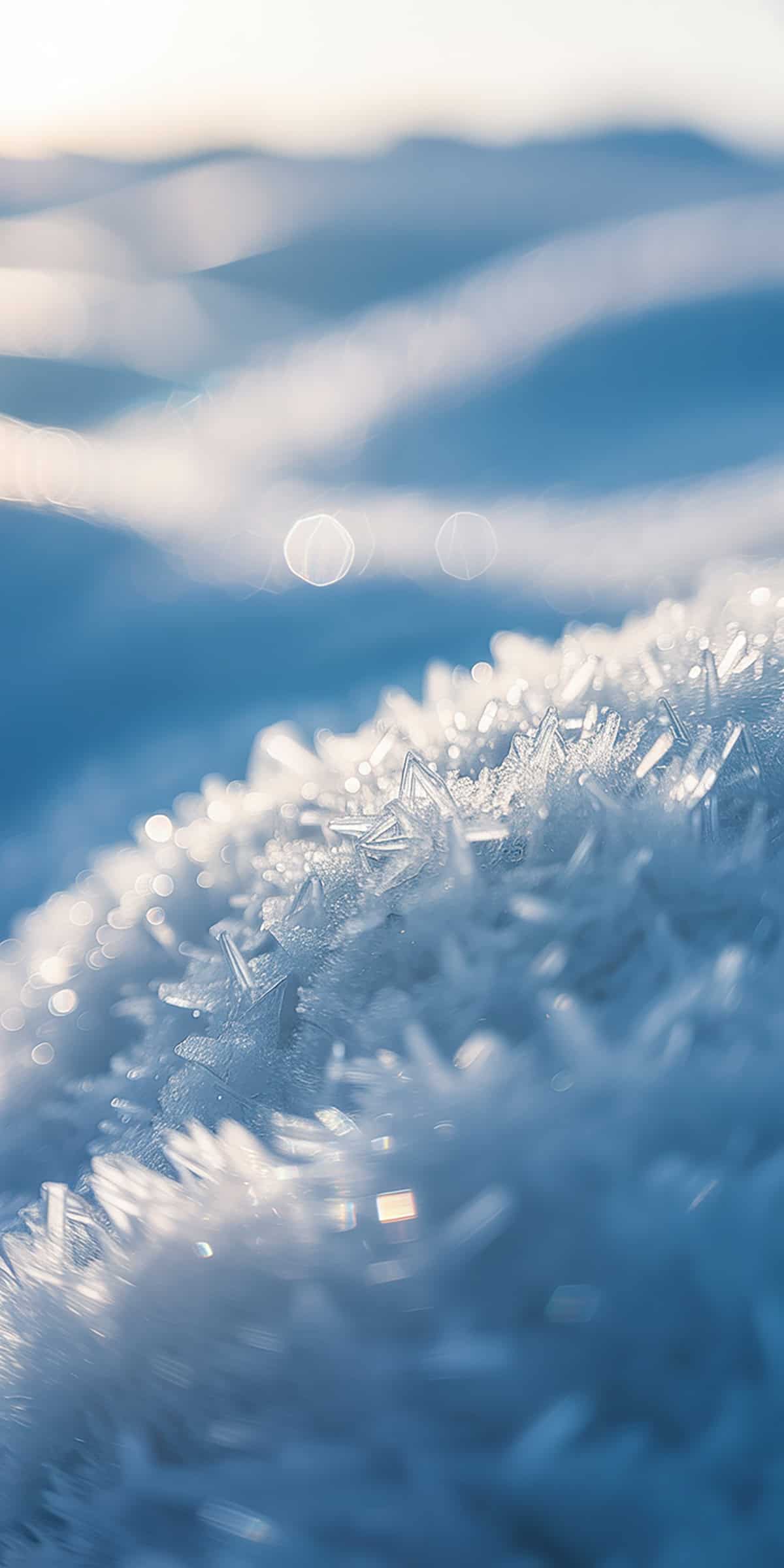 Snow Texture Abstract