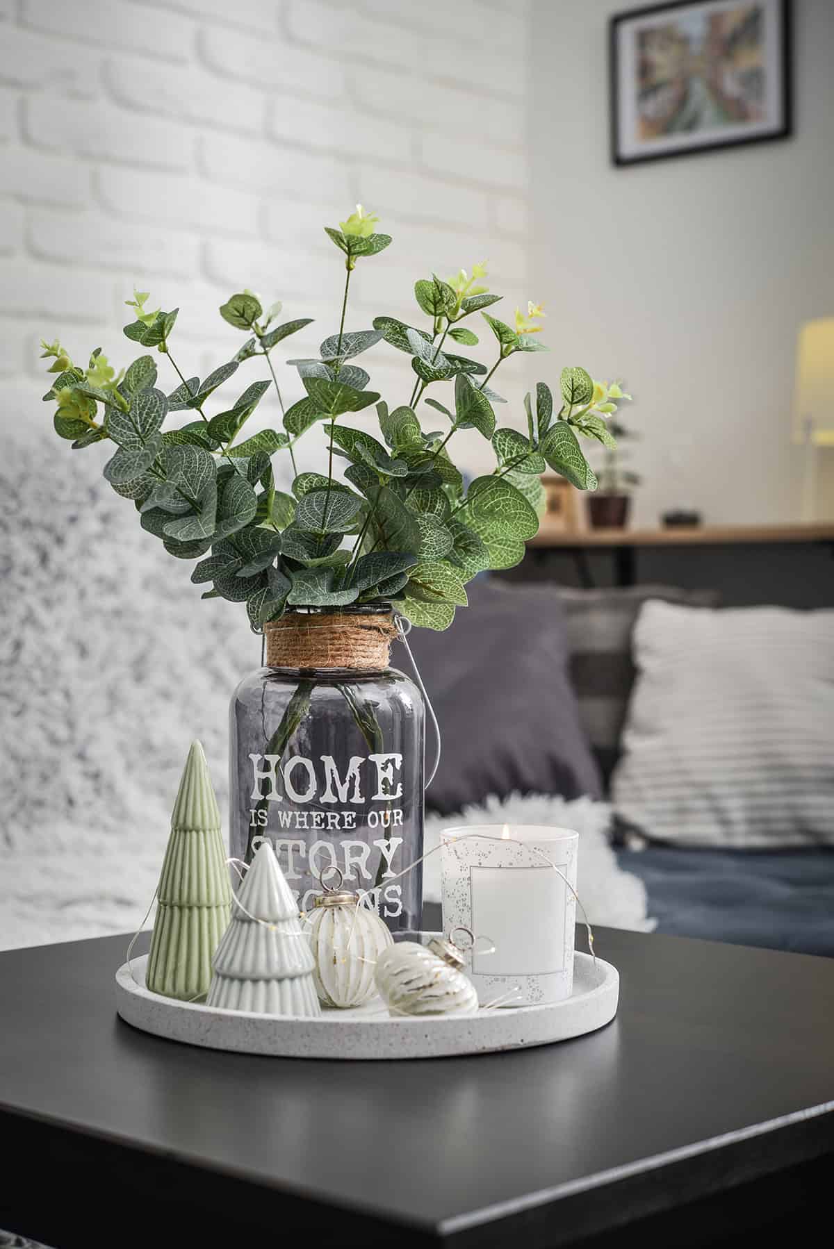 Soft Green Trees and Script