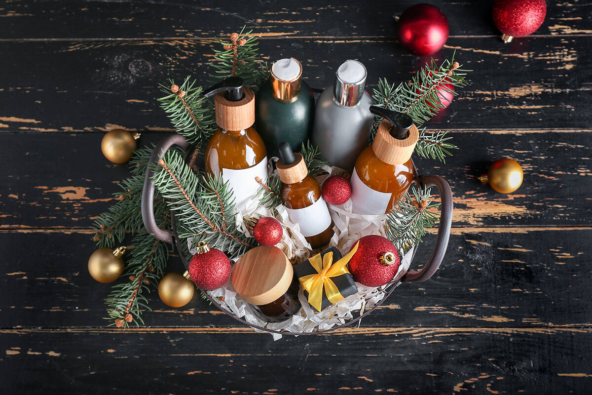 Spa Calm Holiday Gift Basket