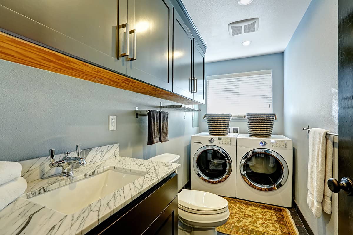 Washroom and Laundry Room Layout