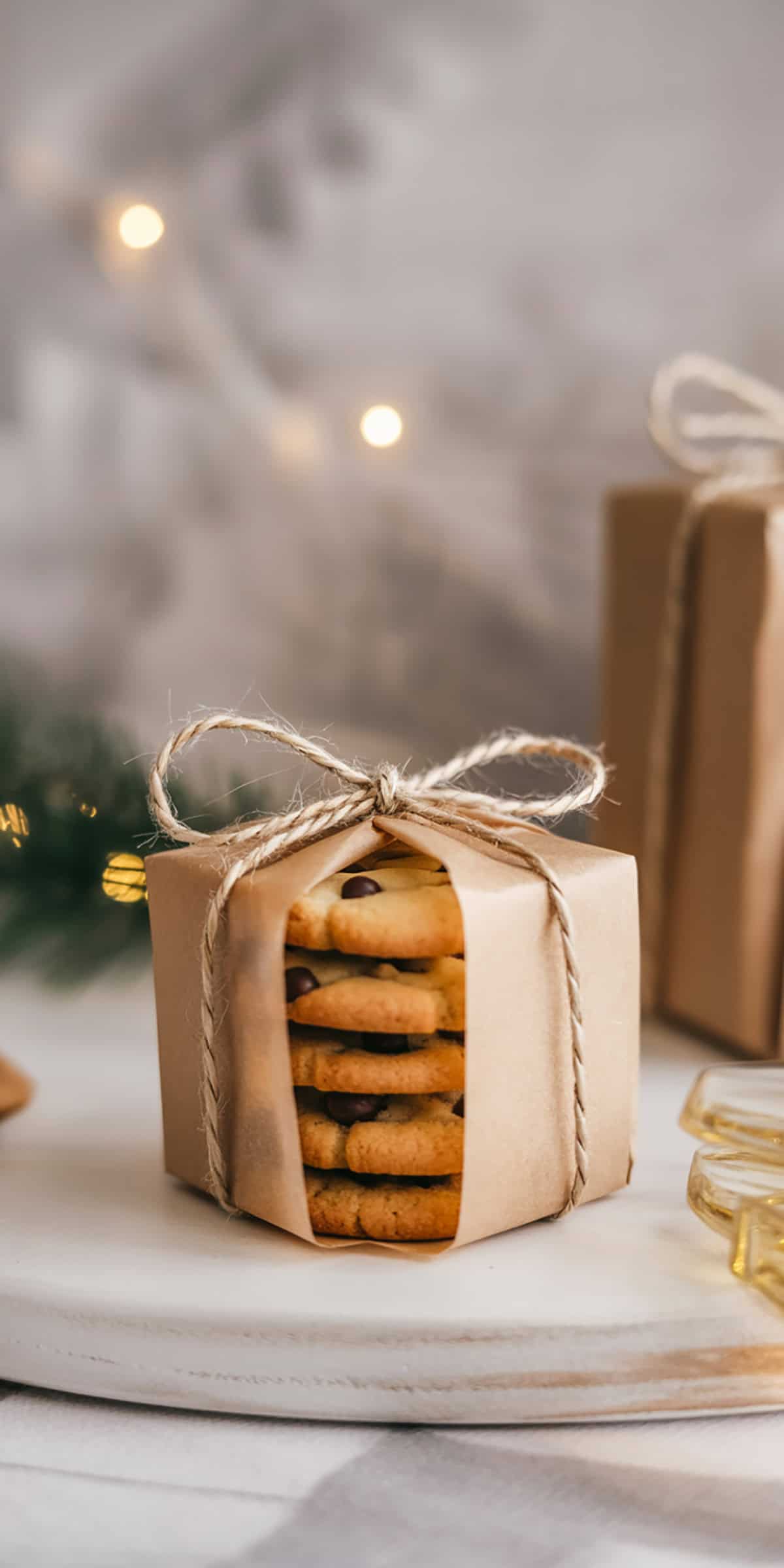 Wrapped Cookies Gift