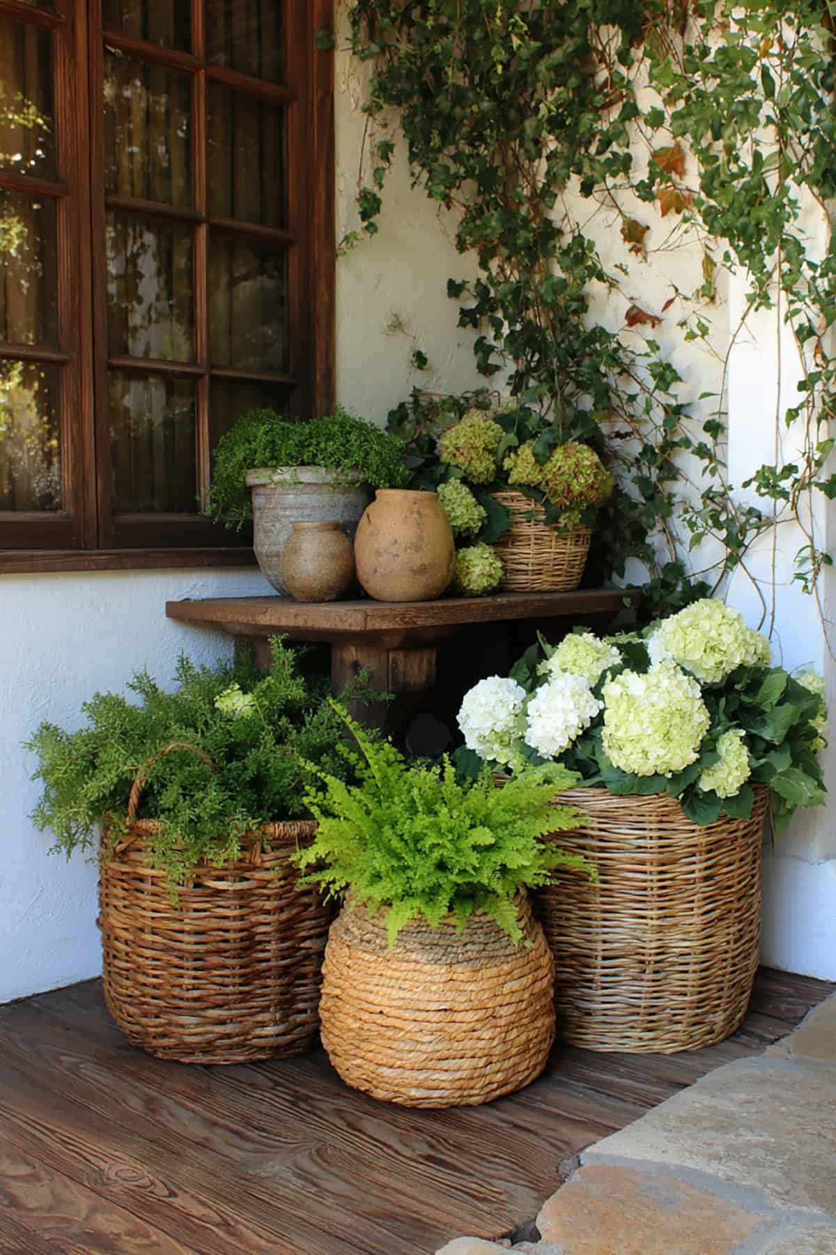 A Mix of Textured Baskets