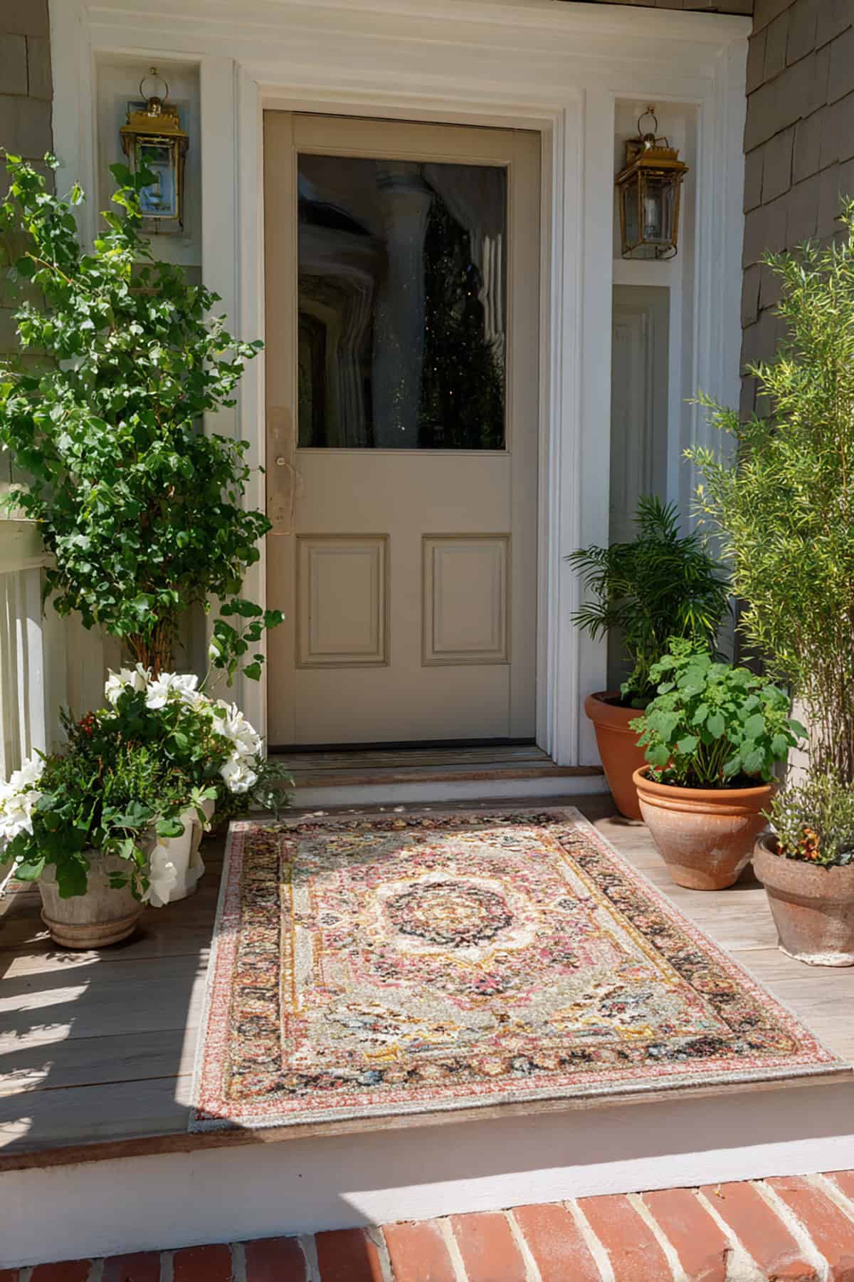 A Soft, Seasonal Doormat