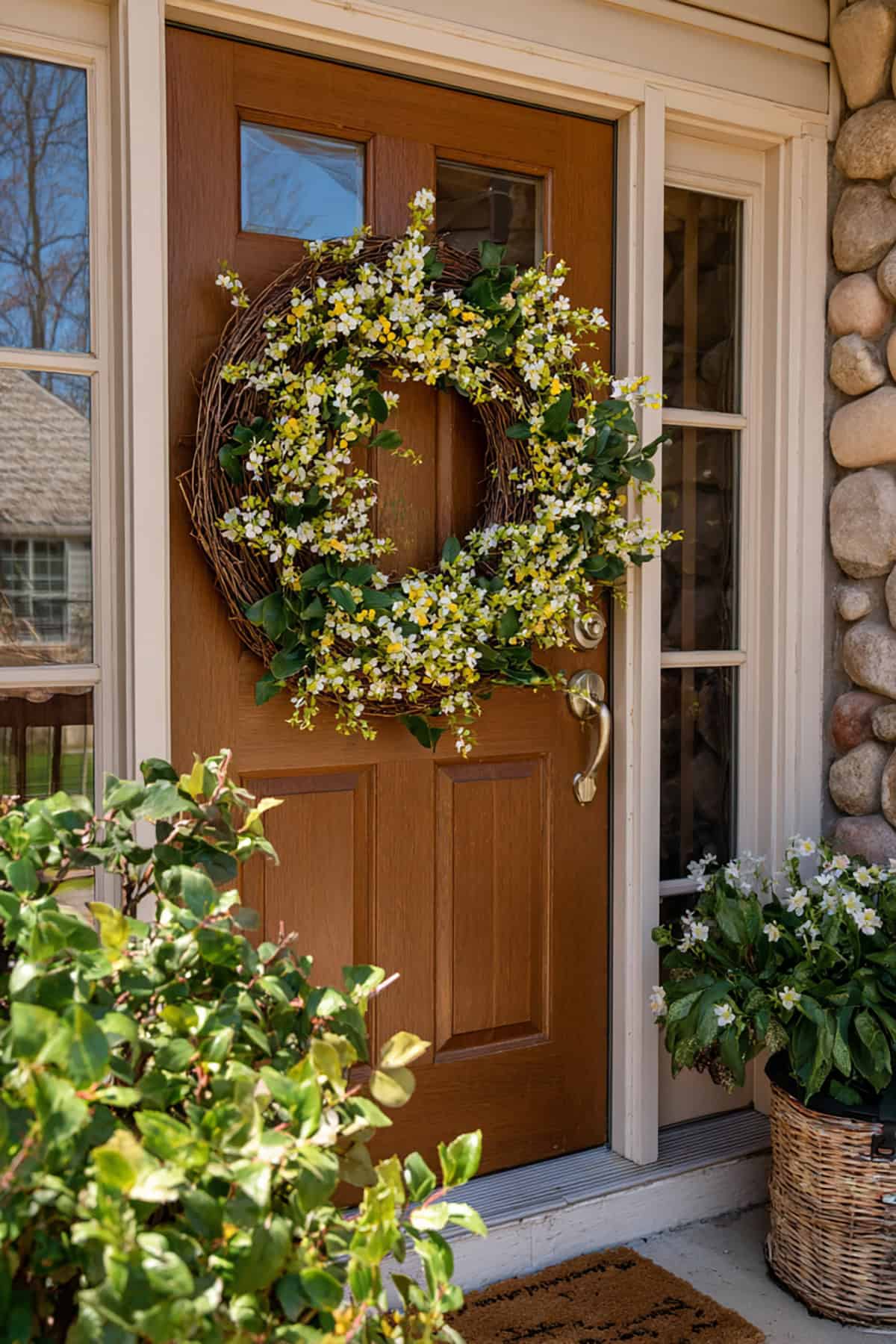 A Wreath Made for Early Warm Weather