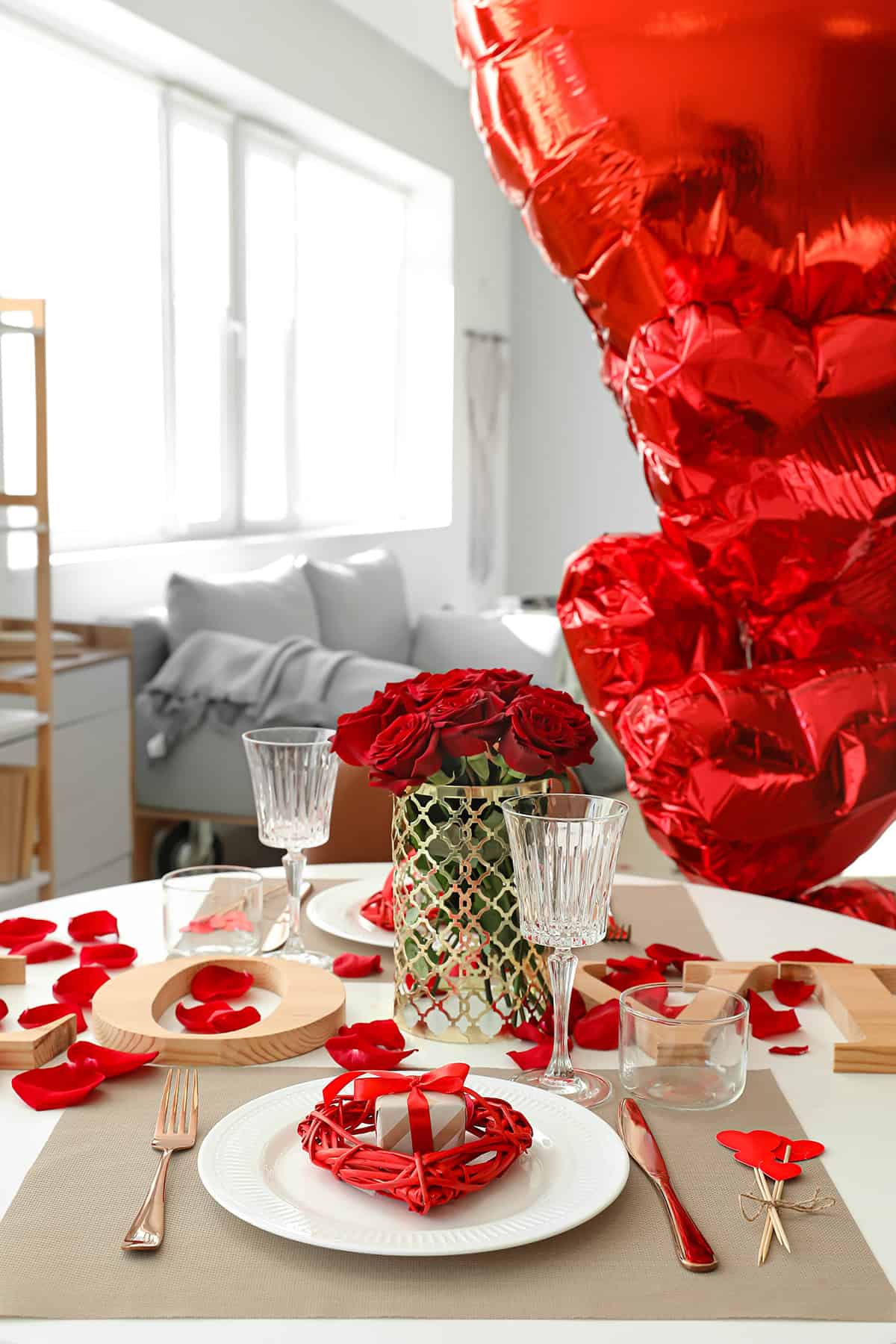 Balloon Weighted Table Center