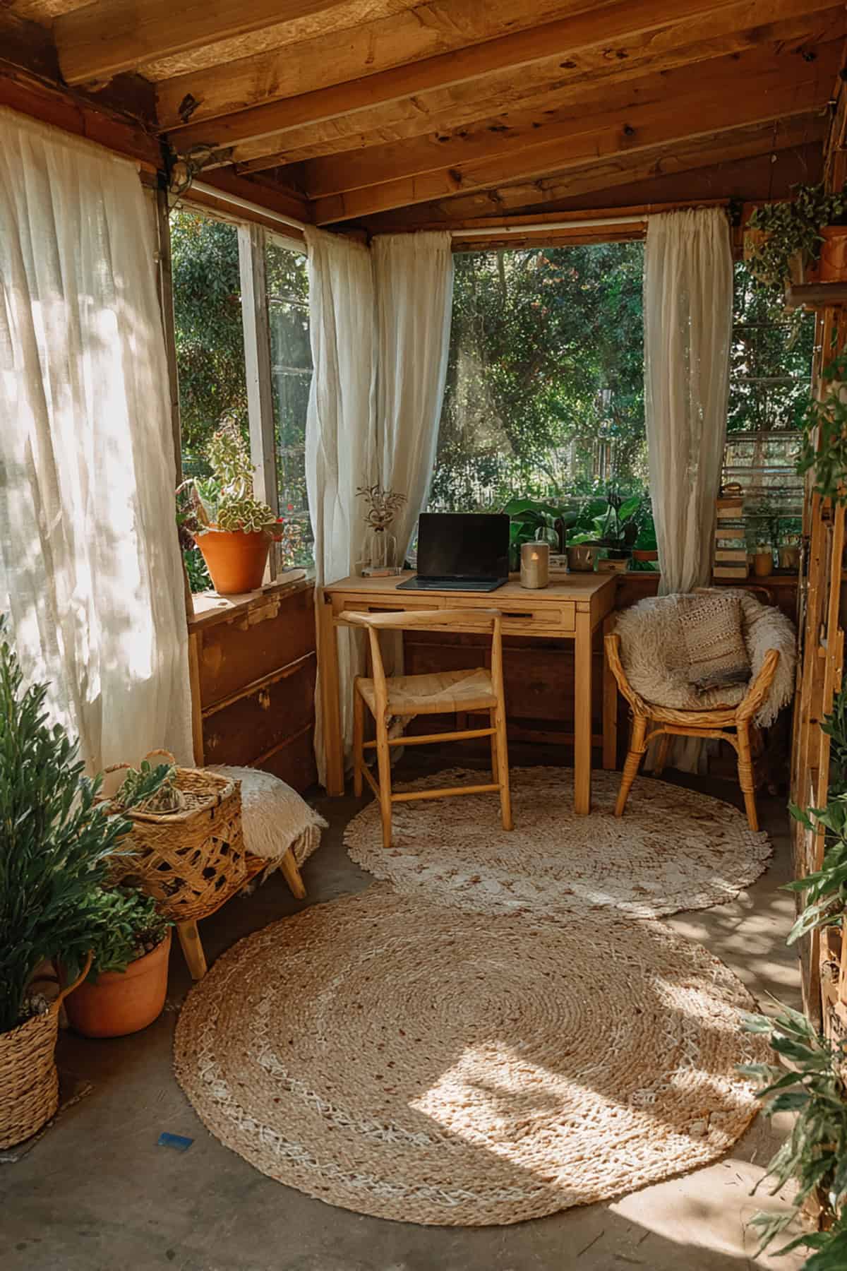 Boho Creative Workspace