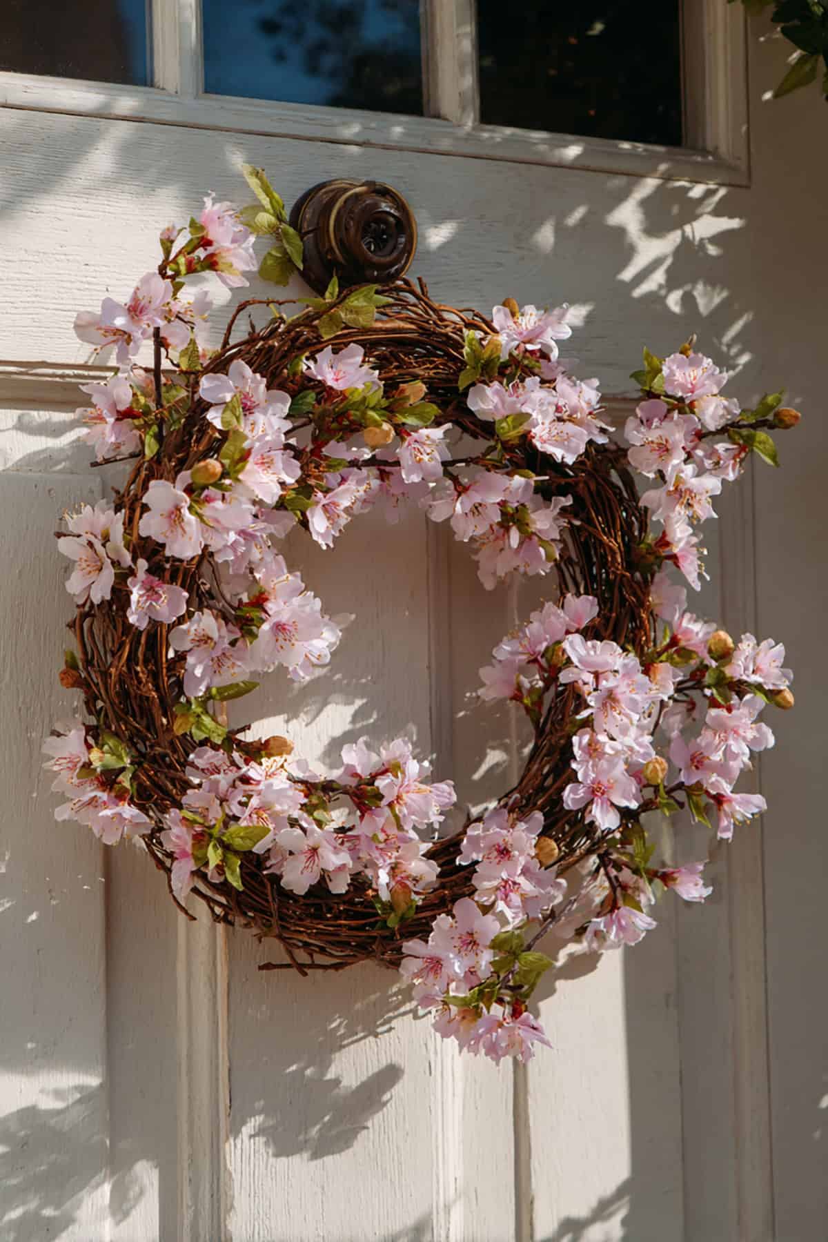 Cherry Blossom Branch Wreath