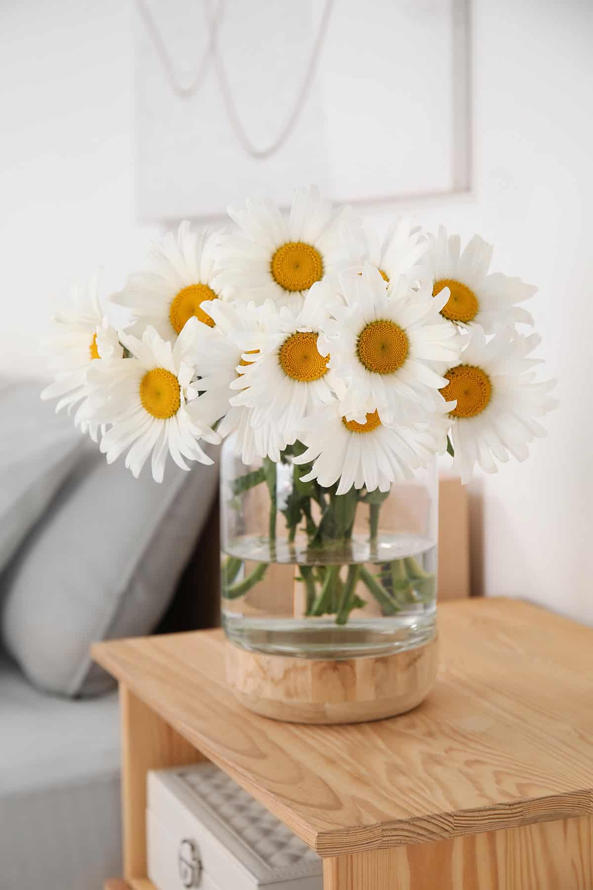 Freshened Up Nightstand Decor