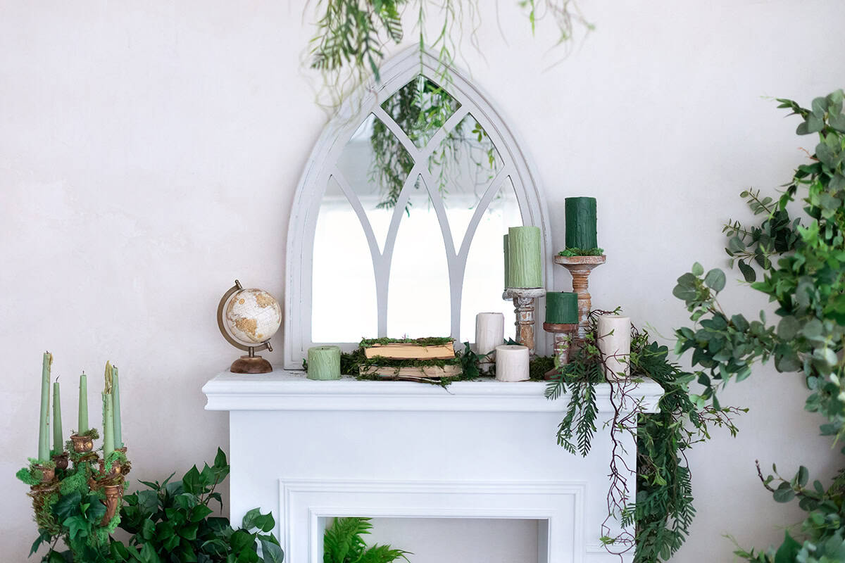 Green Mantel Built on Layered Heights