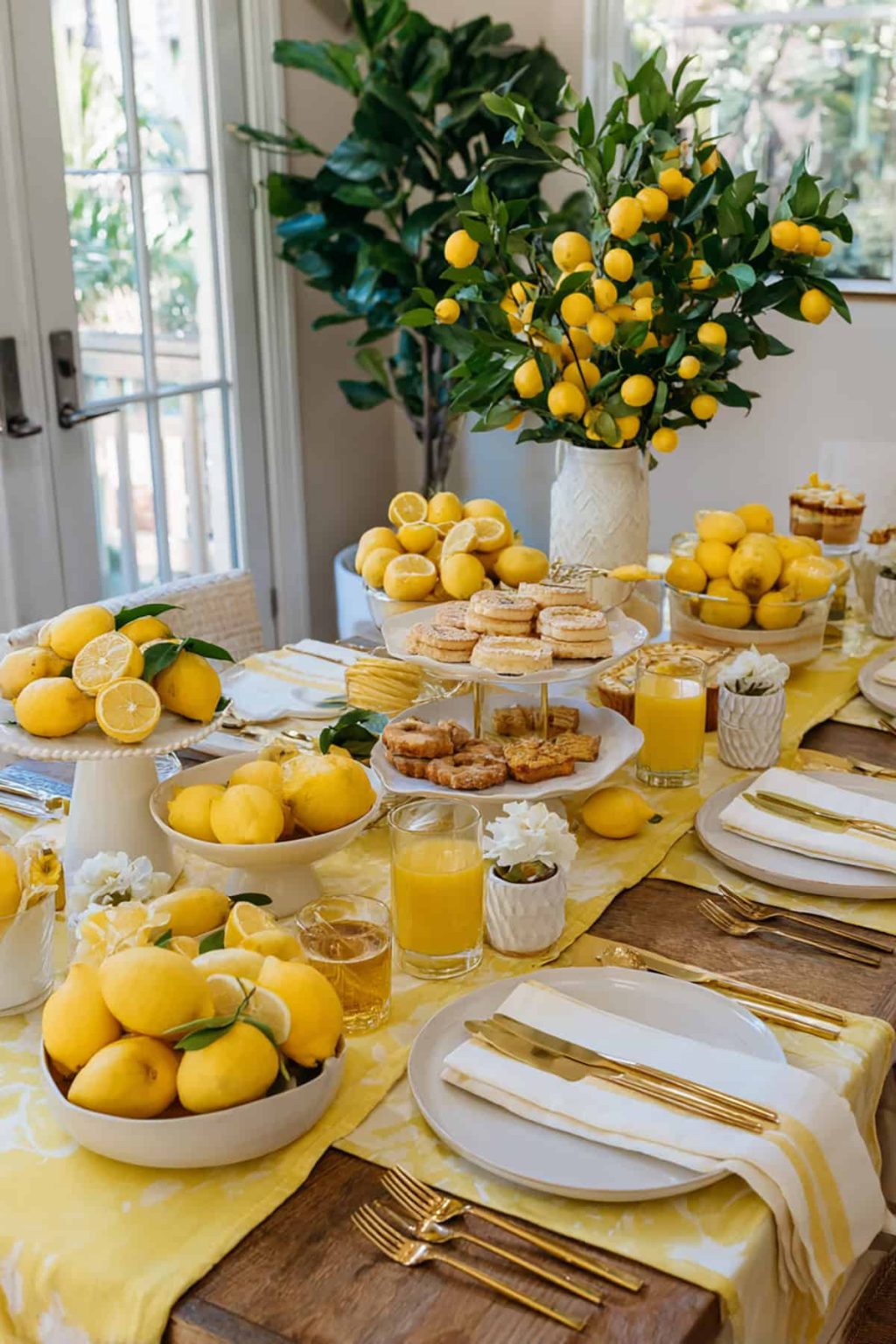 27 Fresh and Fun Lemon Table Decor Ideas